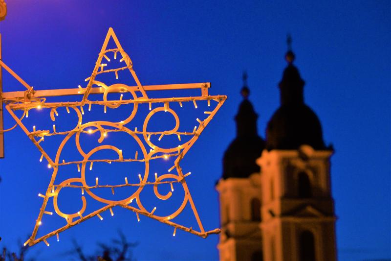 Adventi fények Nyíregyházán