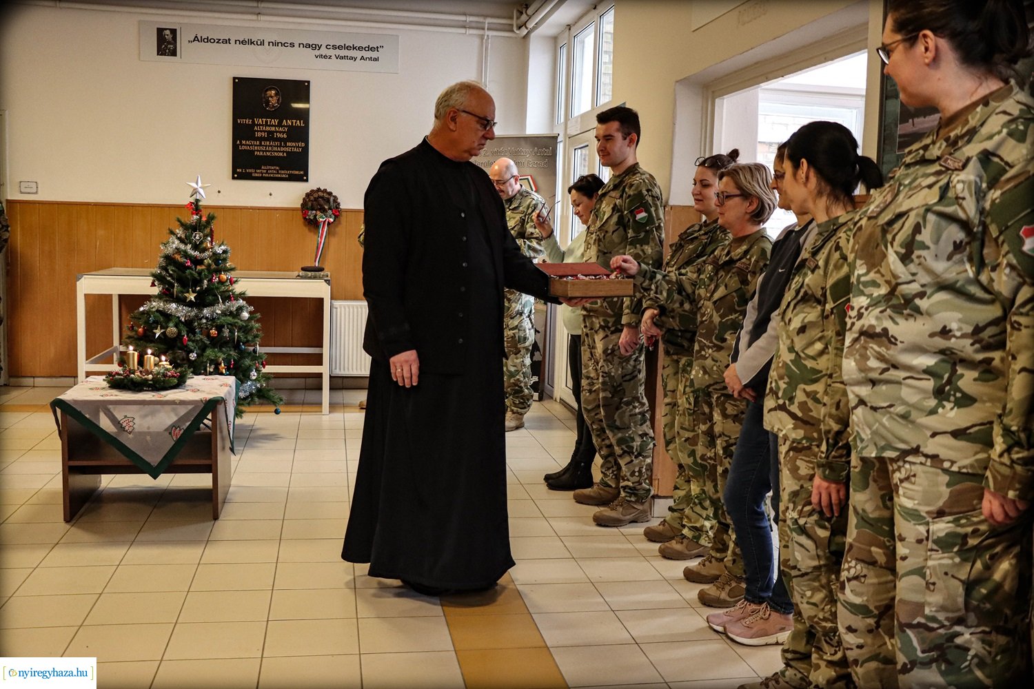 Advent a laktanyában