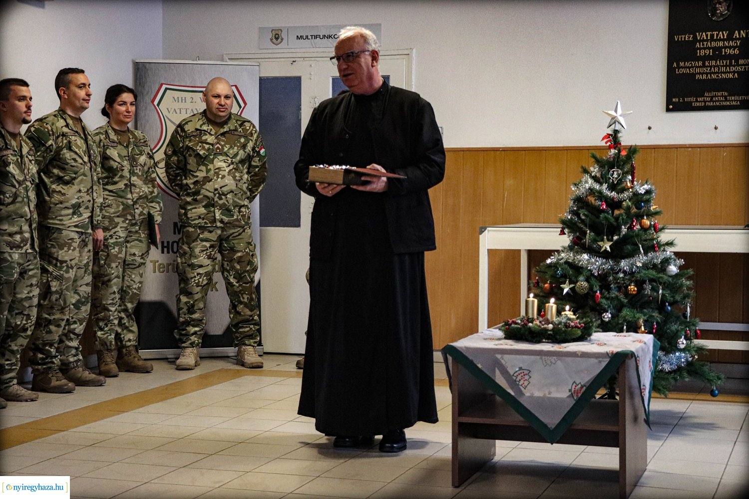 Advent a laktanyában