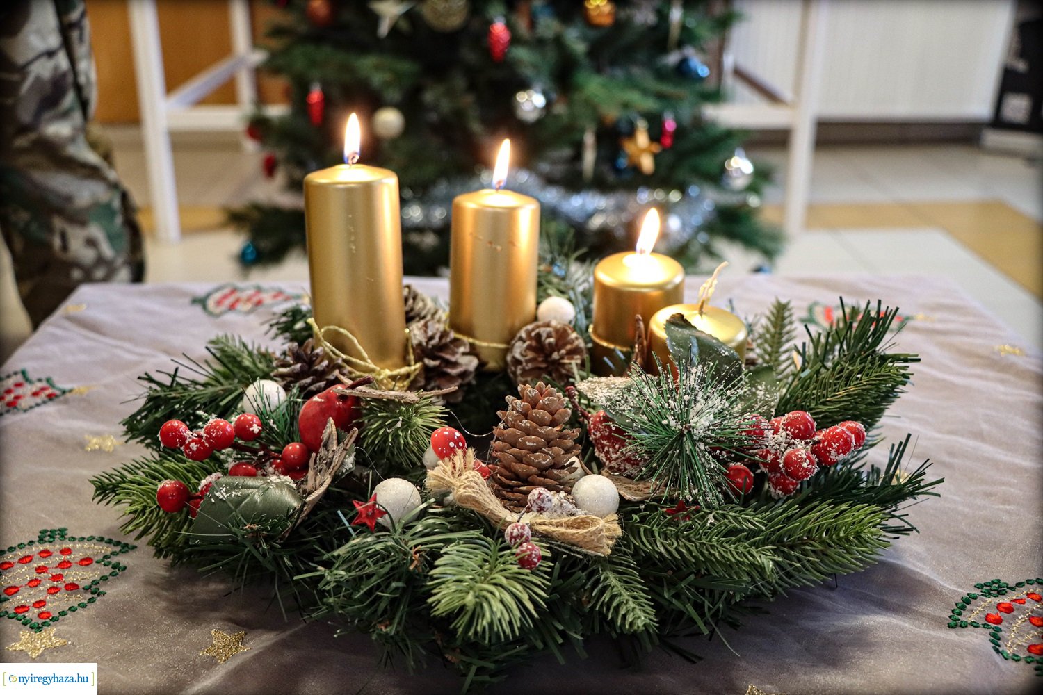 Advent a laktanyában