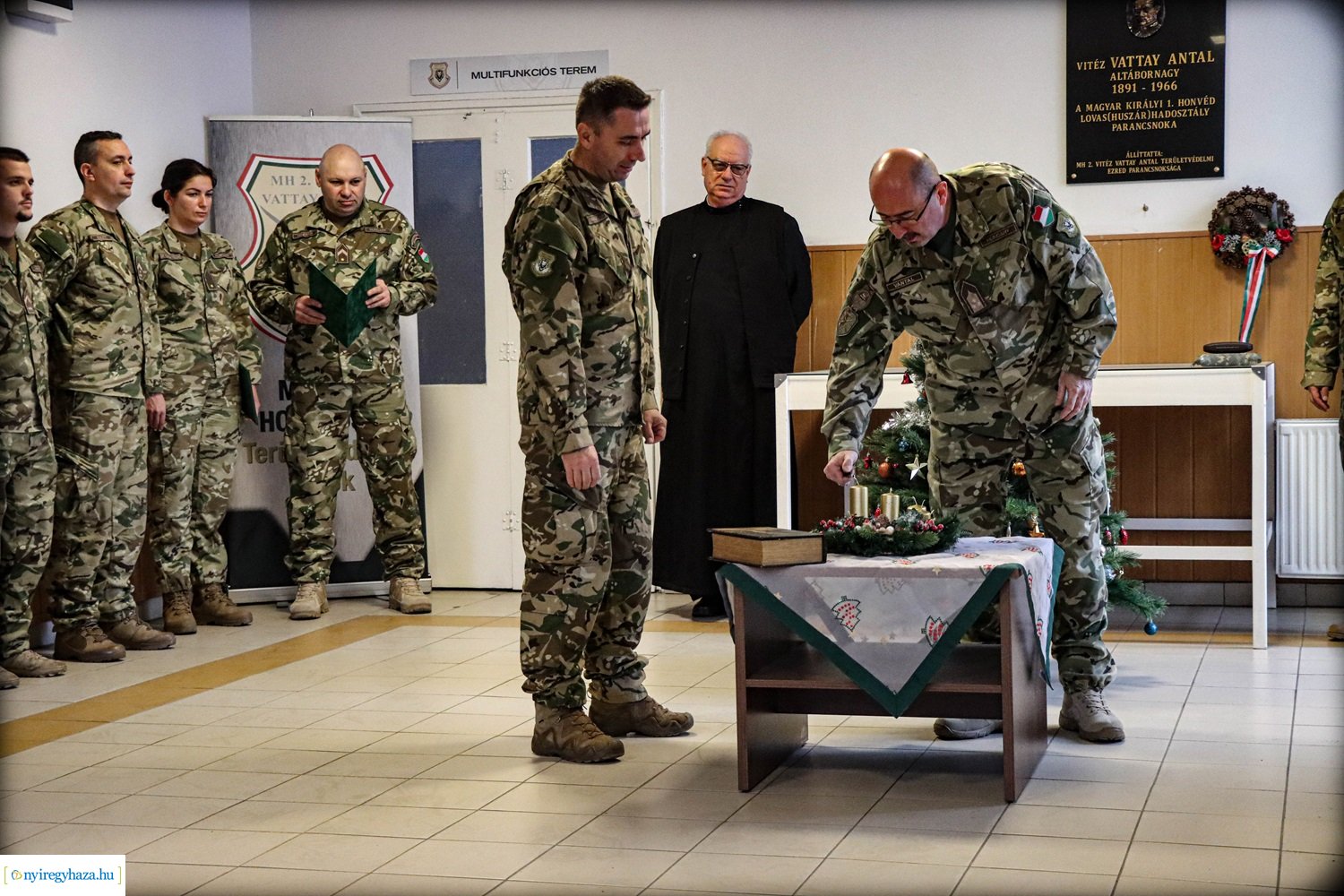 Advent a laktanyában