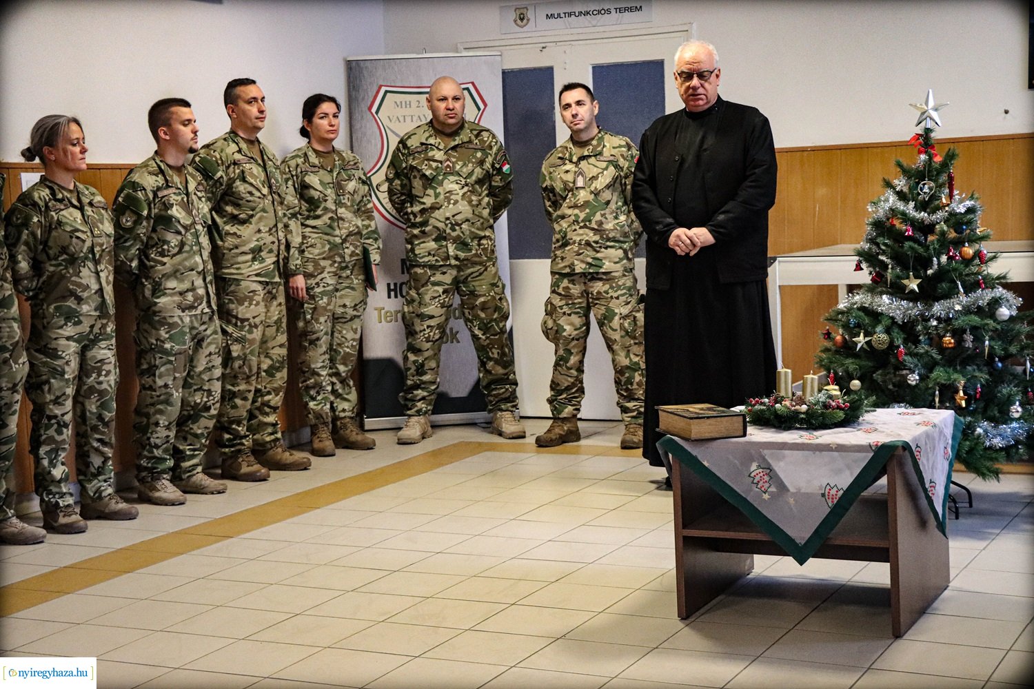 Advent a laktanyában