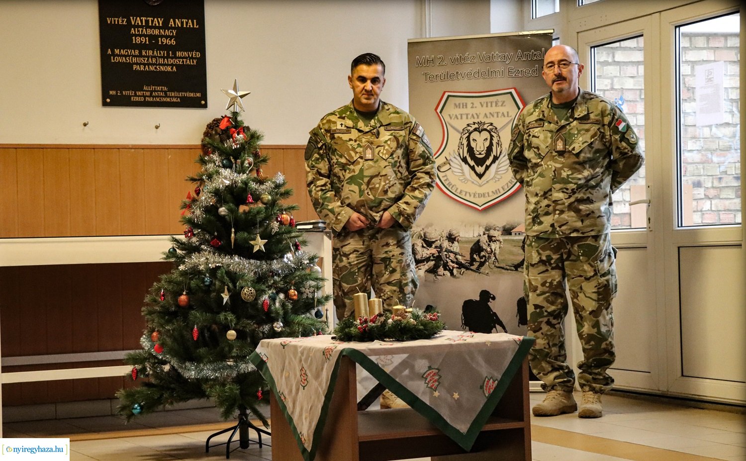 Advent a laktanyában