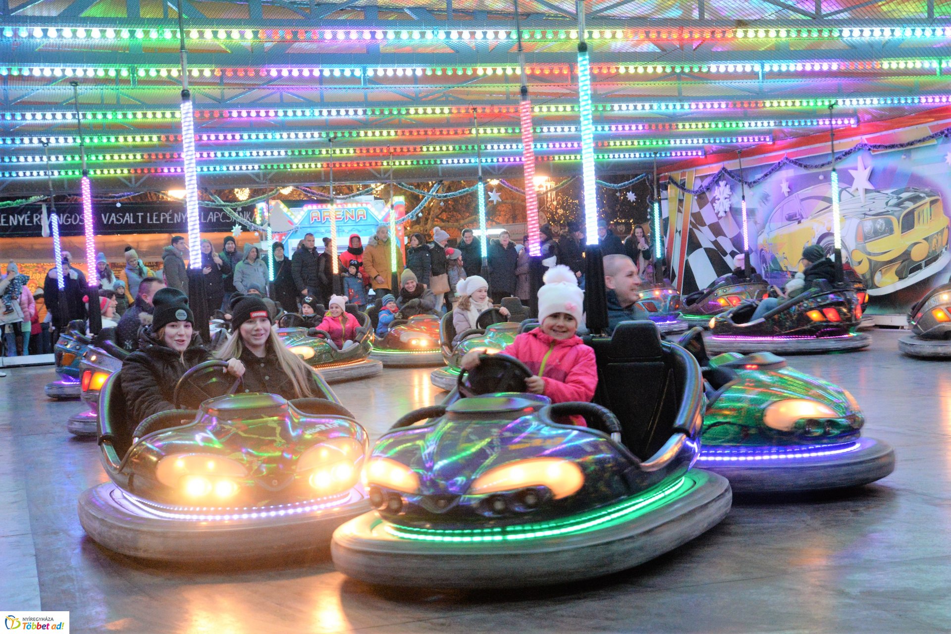 Advent első vasárnapján Nyíregyháza ünnepi díszben