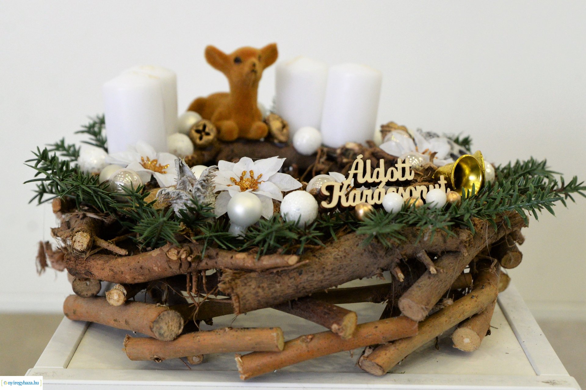 Adventi koszorúverseny eredményhirdetése a Váci Mihály Kulturális Központban