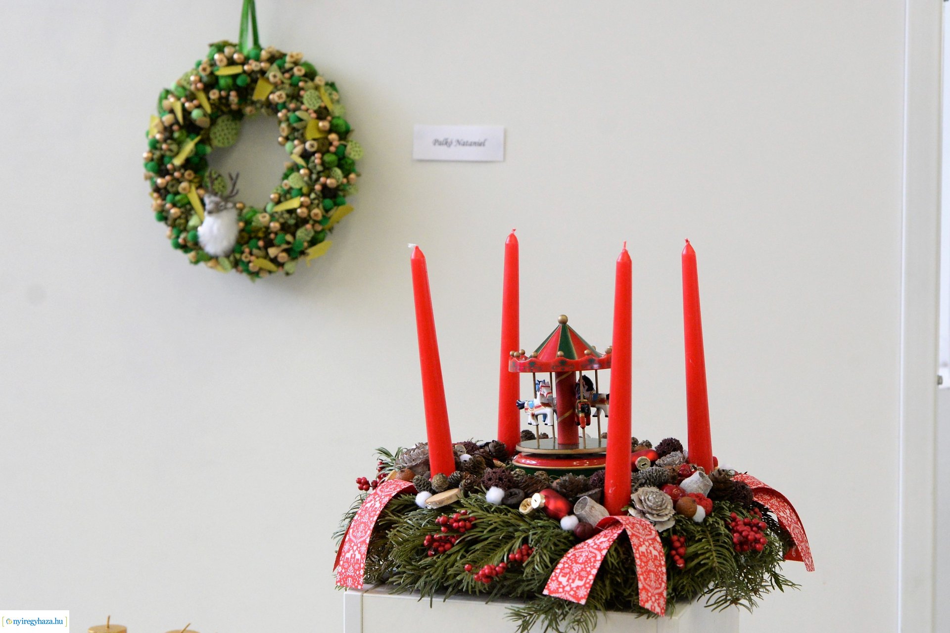 Adventi koszorúverseny eredményhirdetése a Váci Mihály Kulturális Központban
