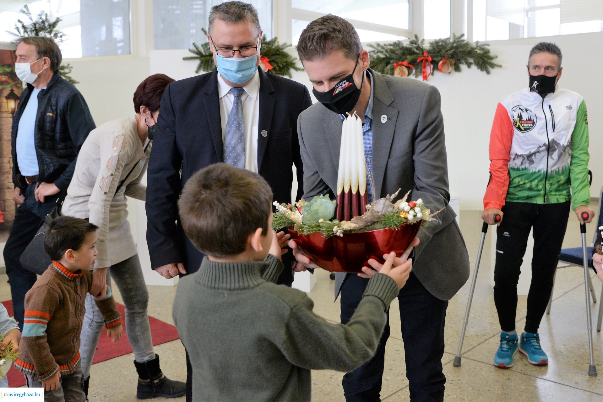 Adventi koszorúverseny eredményhirdetése a Váci Mihály Kulturális Központban