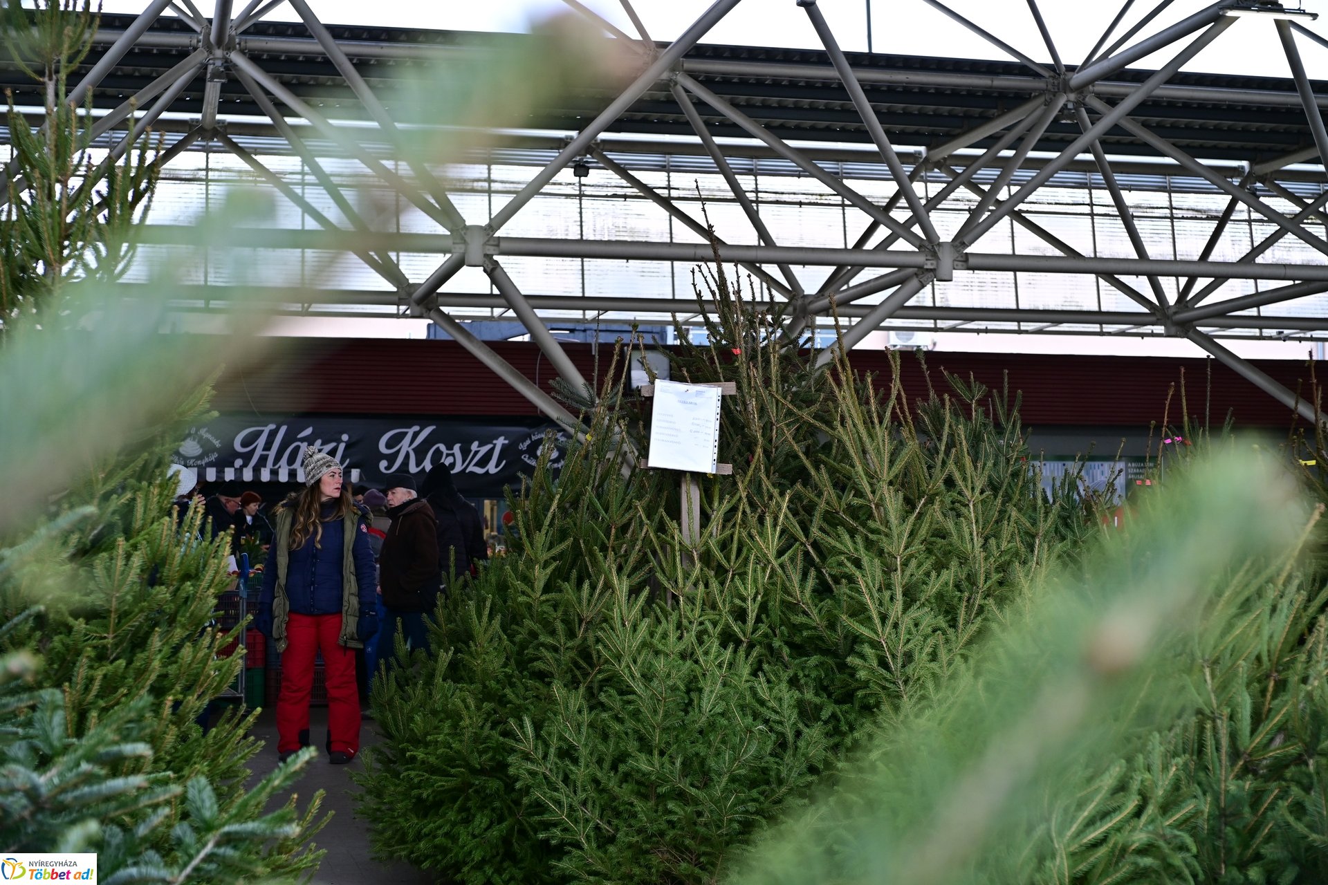 Karácsonyra készülve a Búza téri piacon - 2024