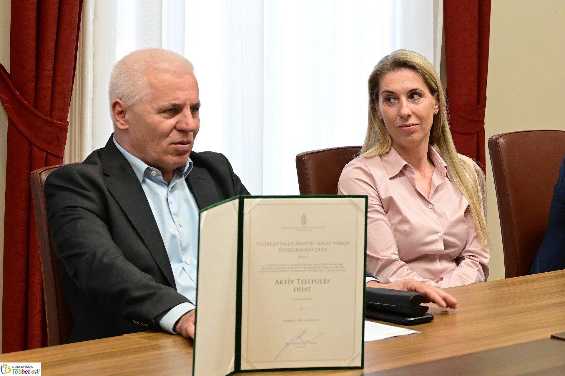 Aktív település díjat nyert Nyíregyháza