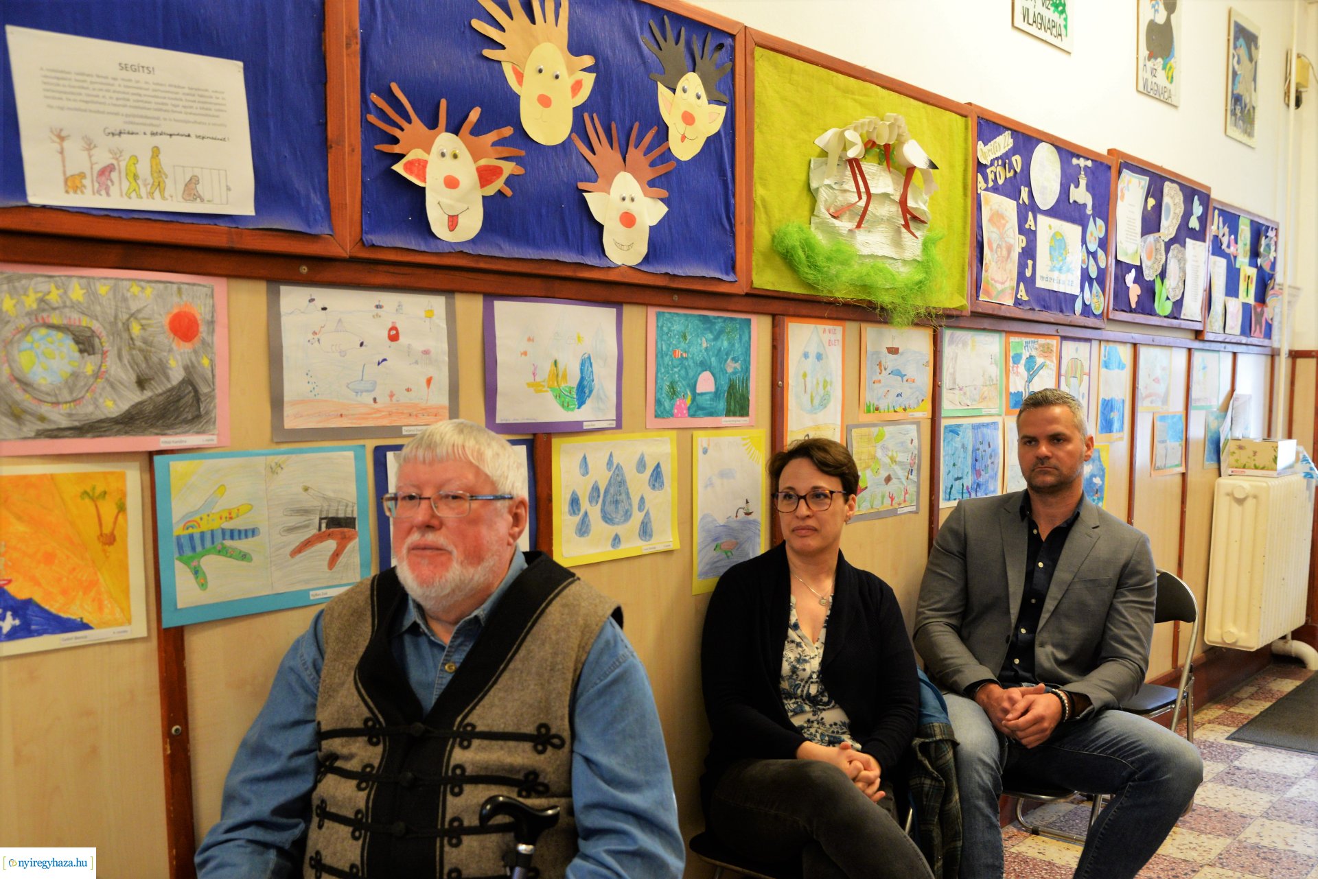 Akvárium átadó ünnepség a Szabó Lőrinc tagintézményben