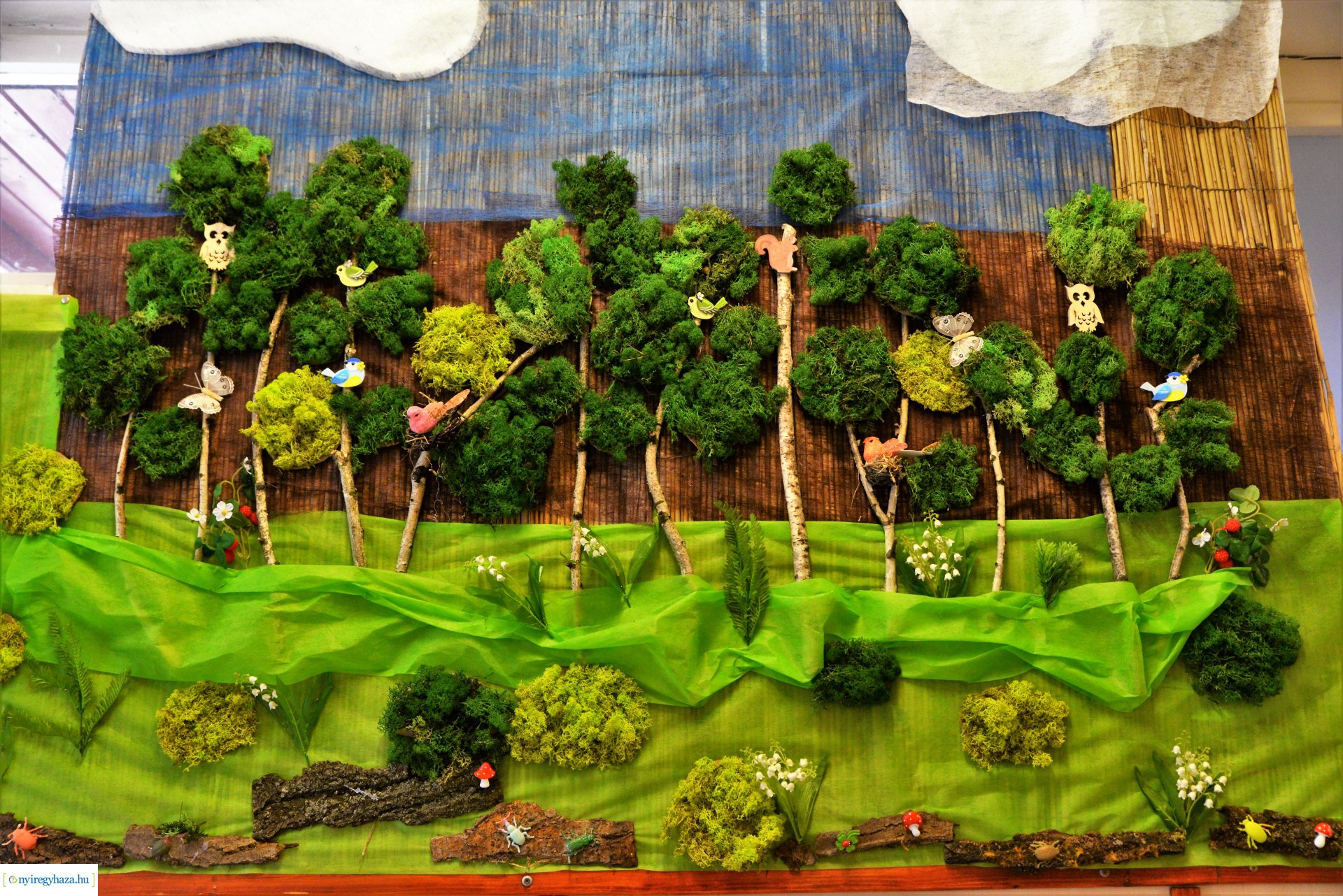 Akvárium átadó ünnepség a Szabó Lőrinc tagintézményben