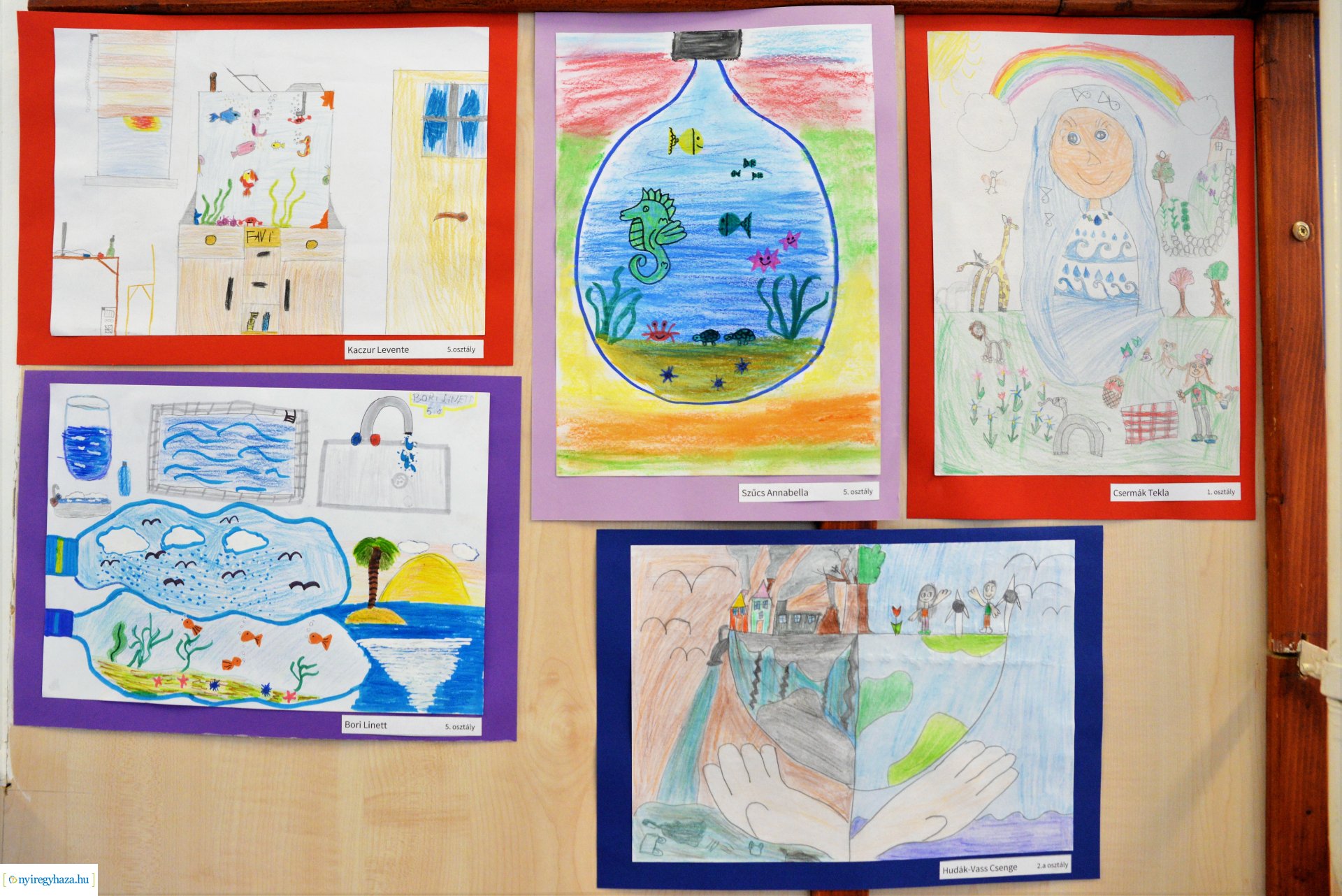 Akvárium átadó ünnepség a Szabó Lőrinc tagintézményben