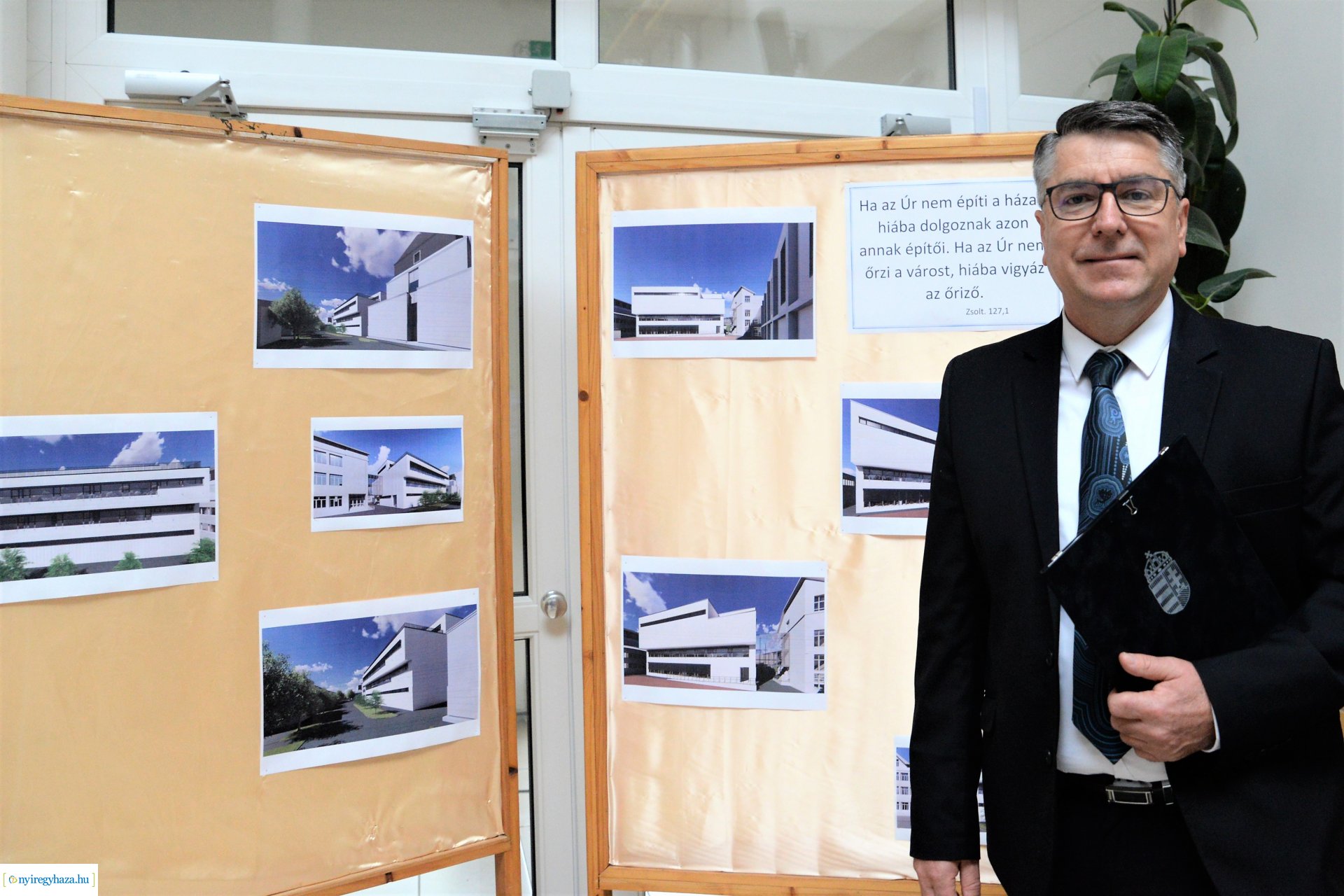 Alapkőletétel a Jókai Mór Református Általános Iskolában