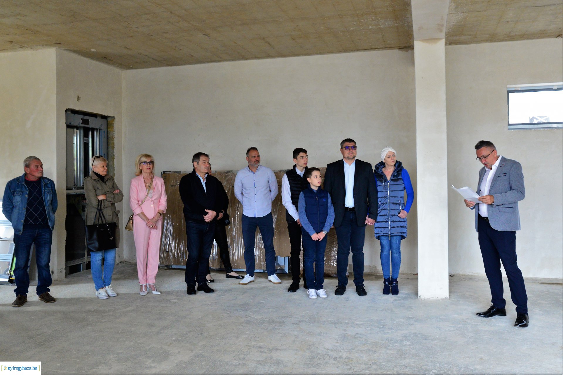 Alapkőletétel Nyíregyházán