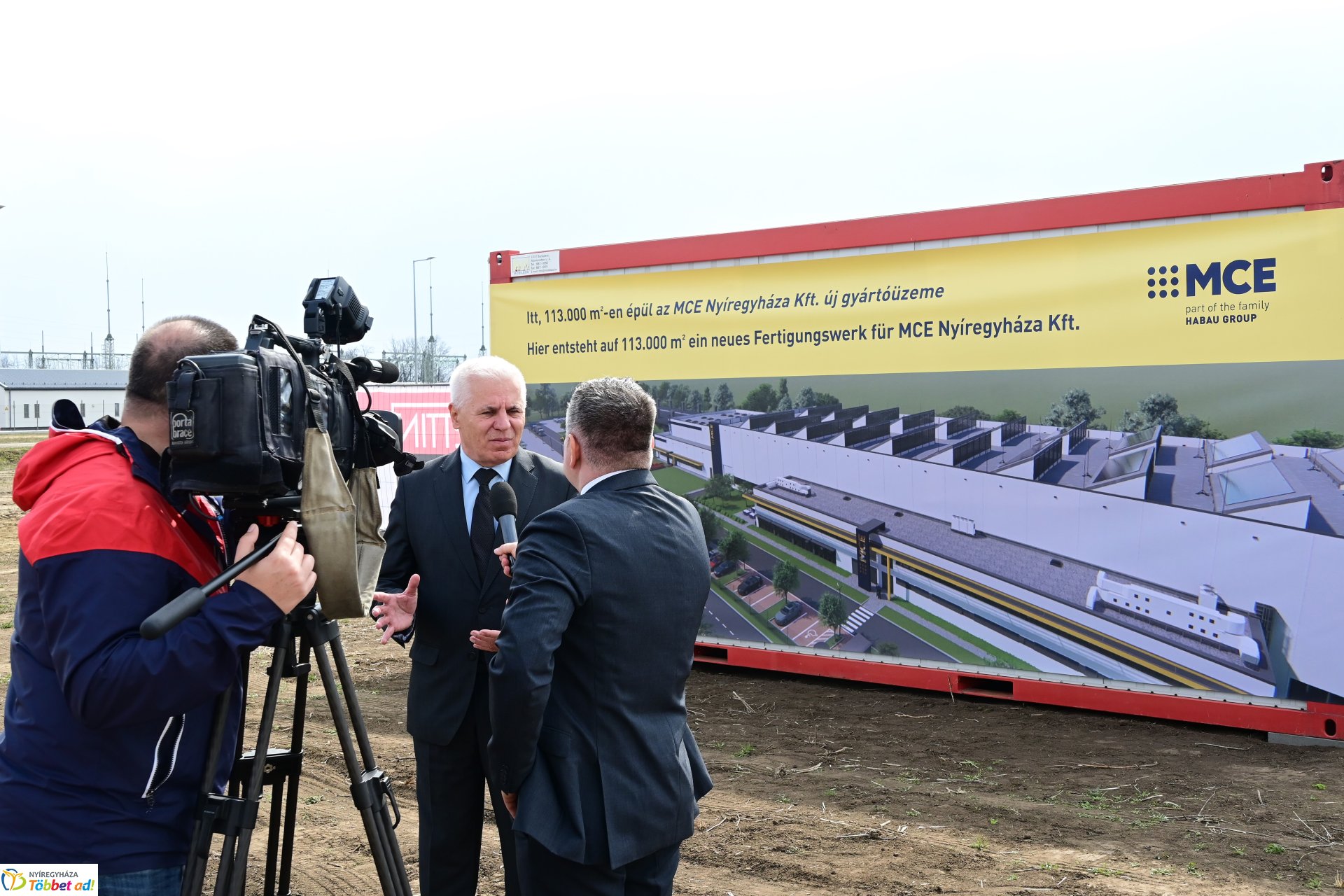 Alapkőletétel - új acélszerkezet-gyártó csarnokot épít az MCE
