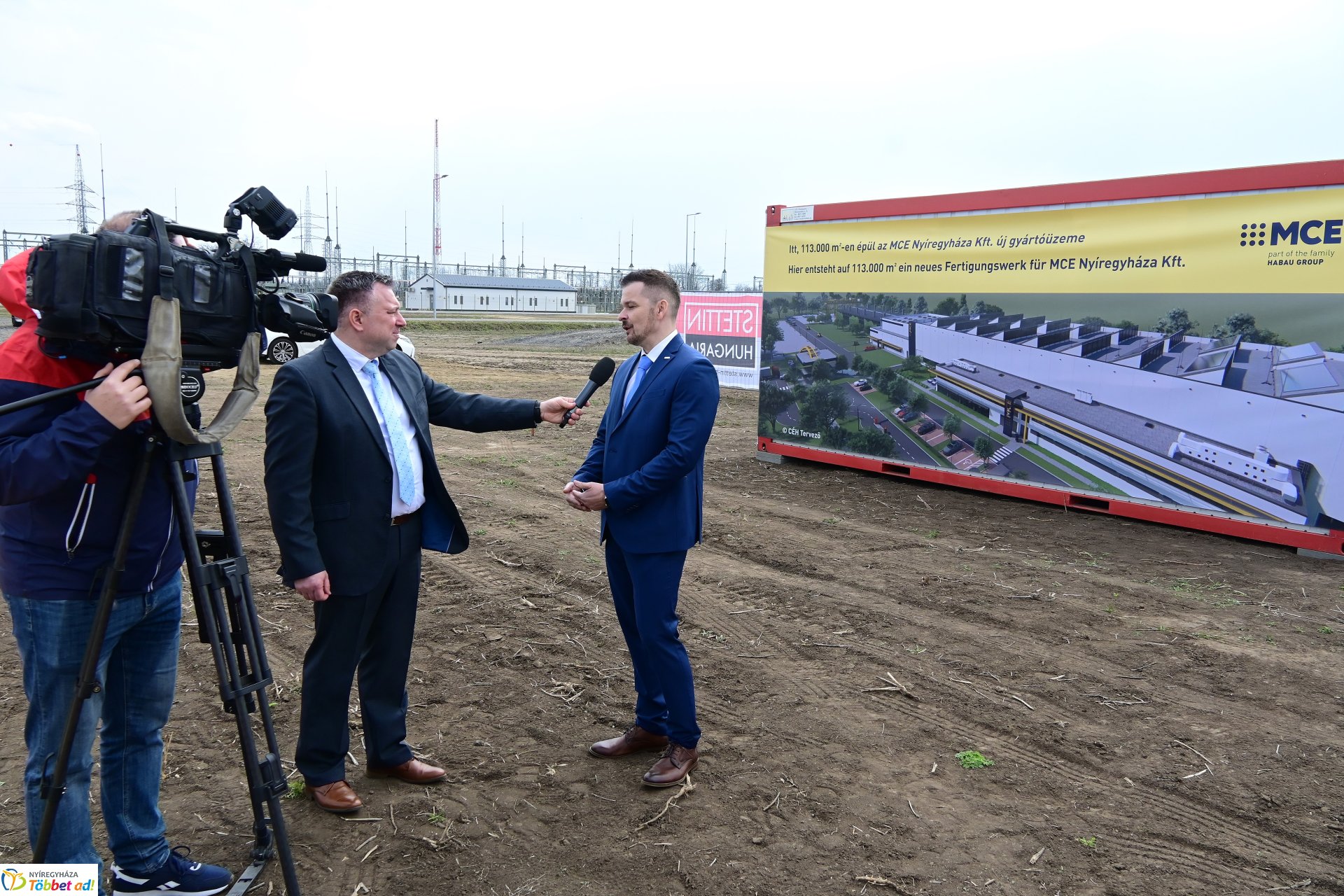 Alapkőletétel - új acélszerkezet-gyártó csarnokot épít az MCE