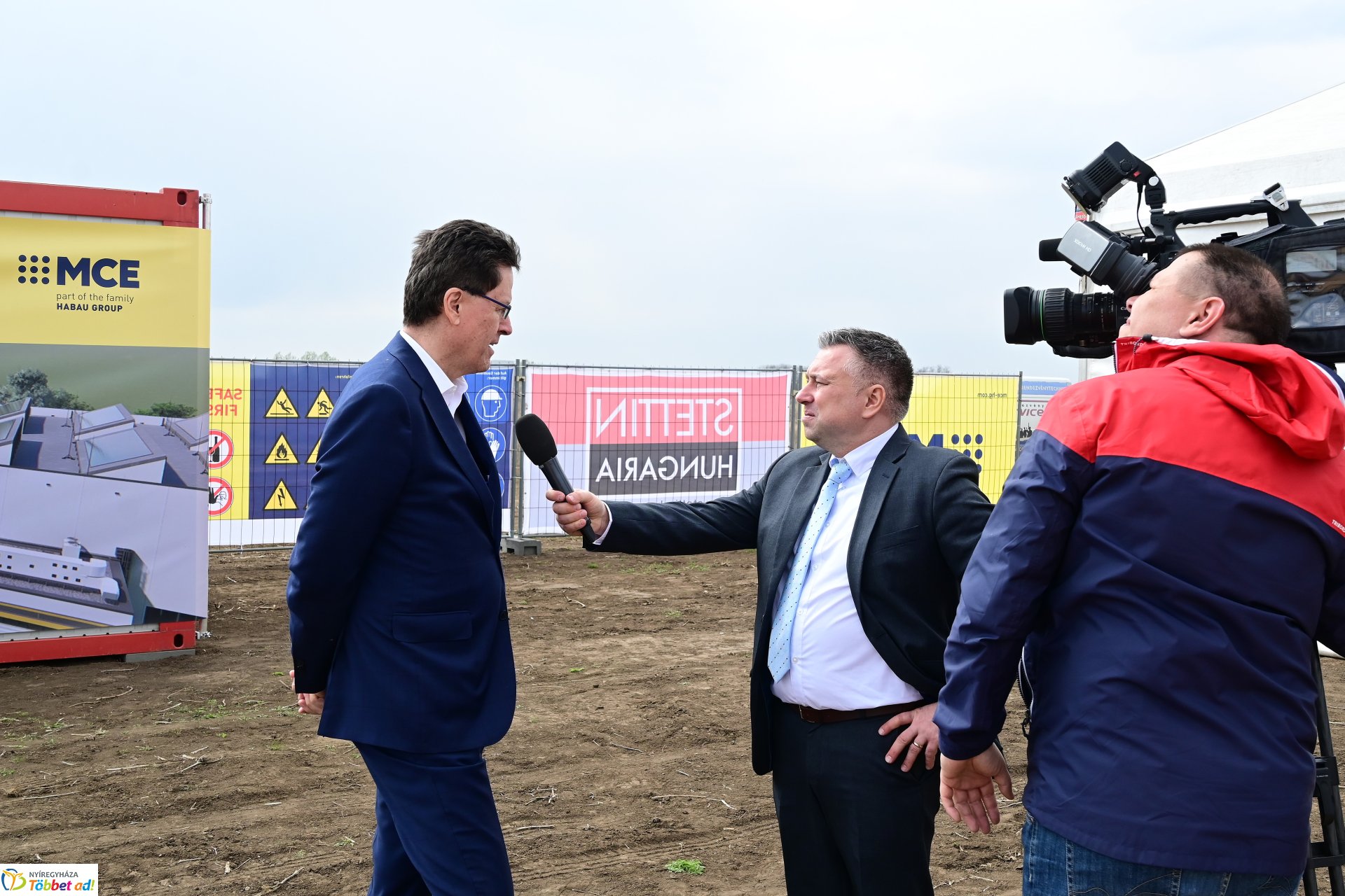 Alapkőletétel - új acélszerkezet-gyártó csarnokot épít az MCE