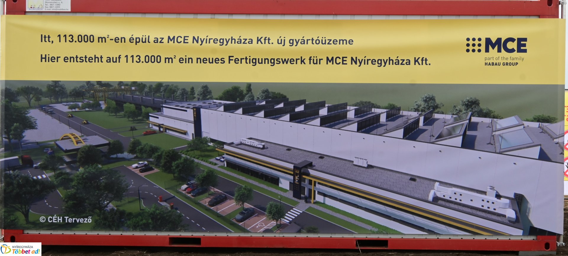 Alapkőletétel - új acélszerkezet-gyártó csarnokot épít az MCE