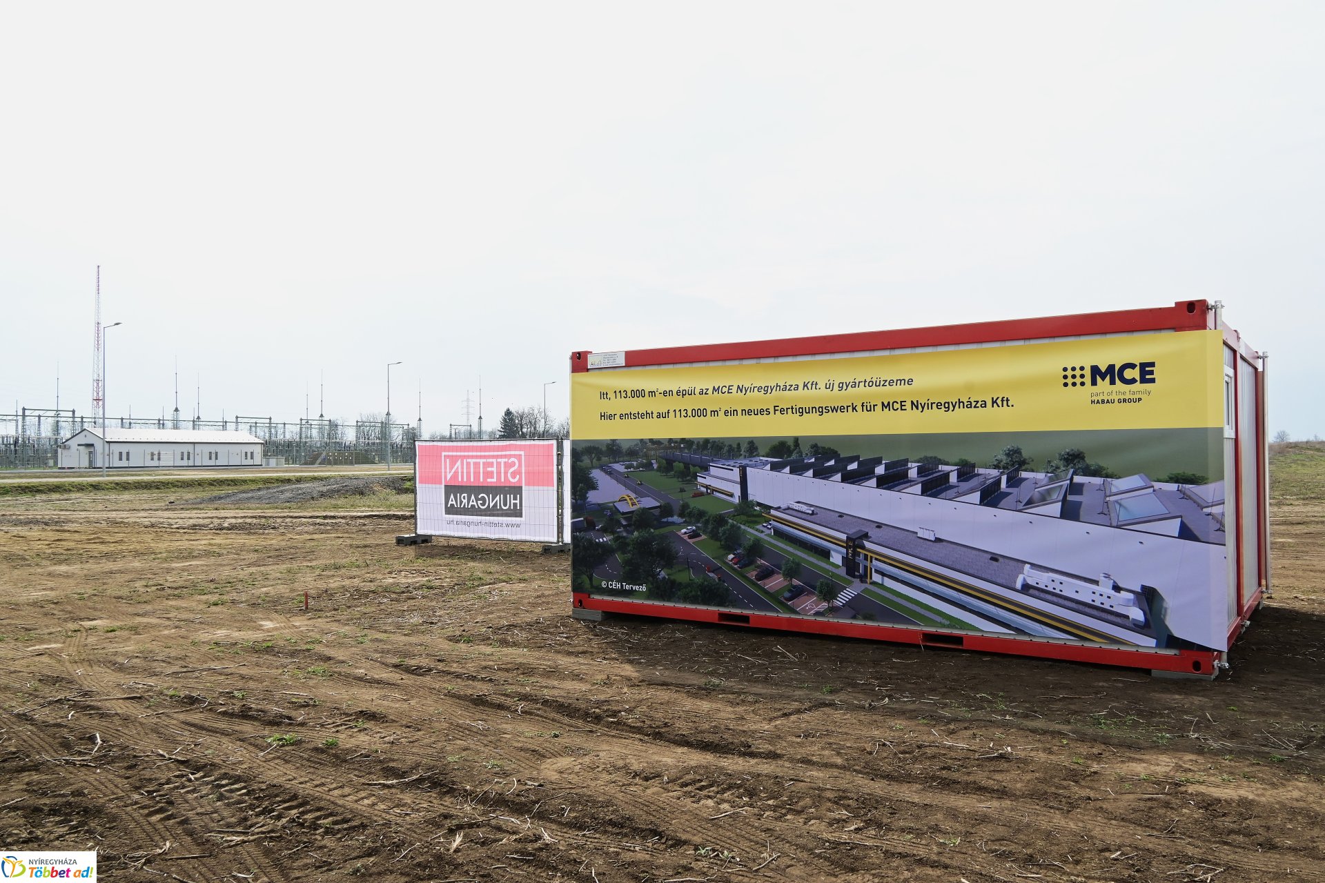 Alapkőletétel - új acélszerkezet-gyártó csarnokot épít az MCE