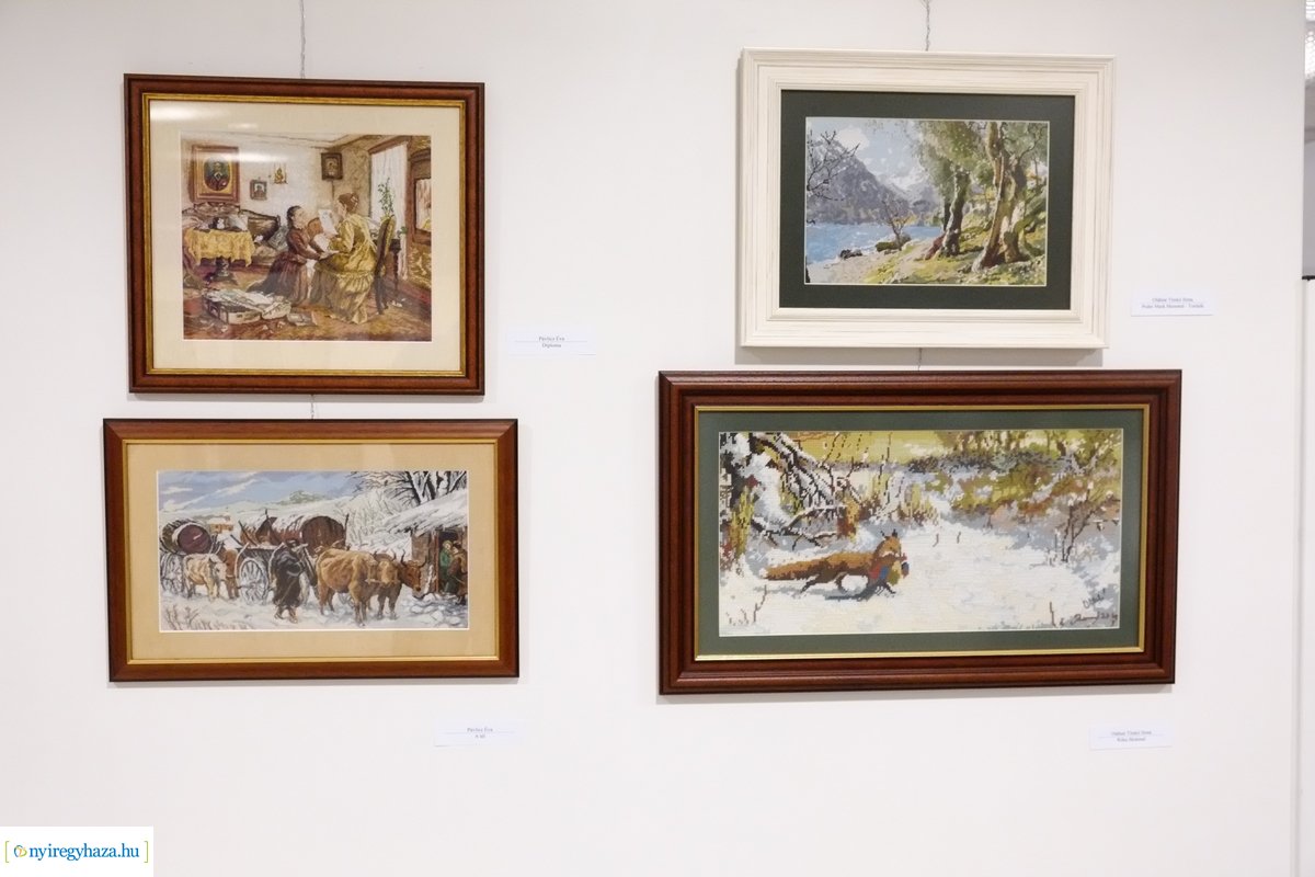 Alkotó idősek - kiállítás a kulturális központban