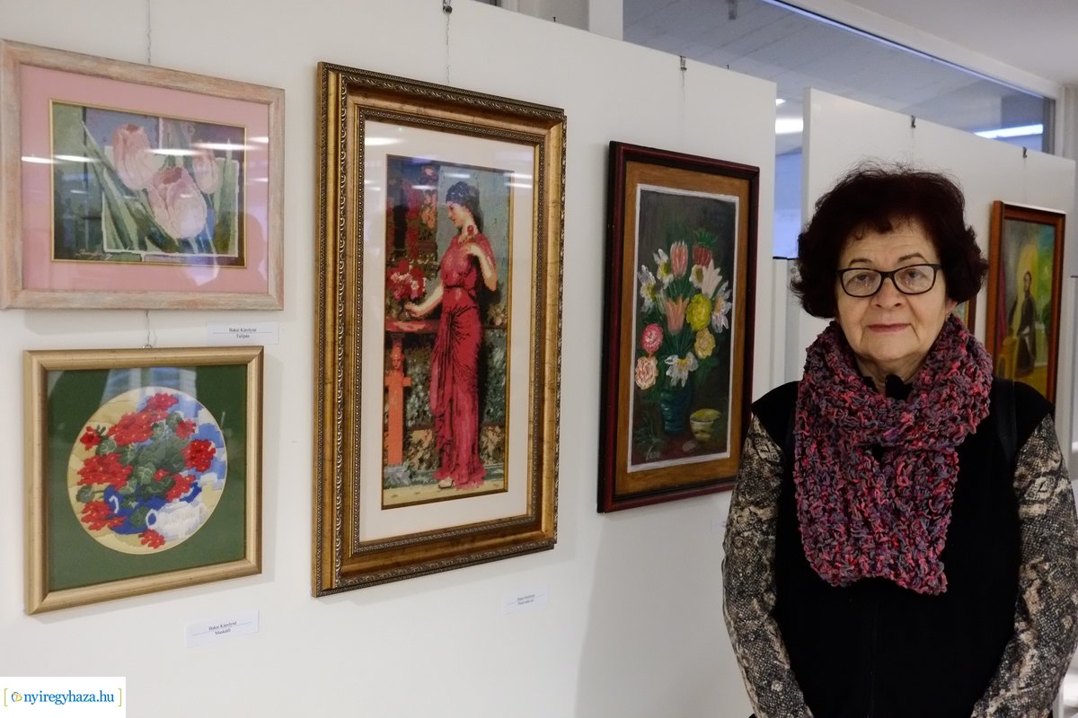 Alkotó idősek - kiállítás a kulturális központban