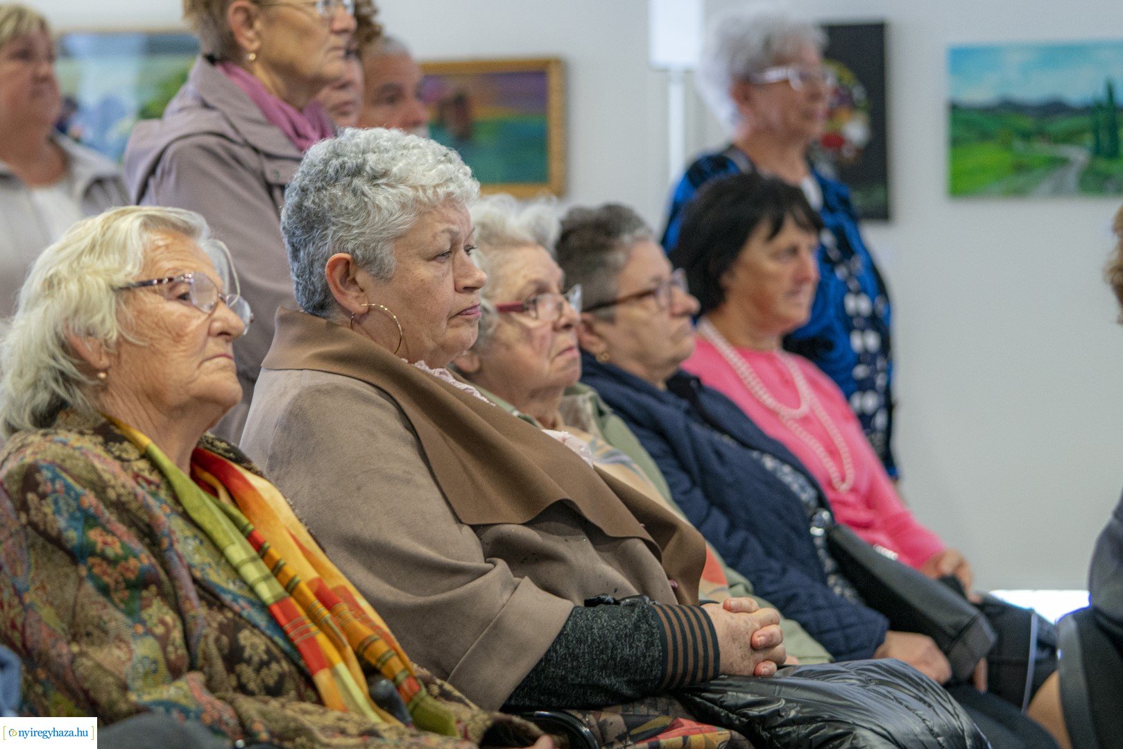 "Alkotó idősek" kiállítás megnyitó a VMKK-ban