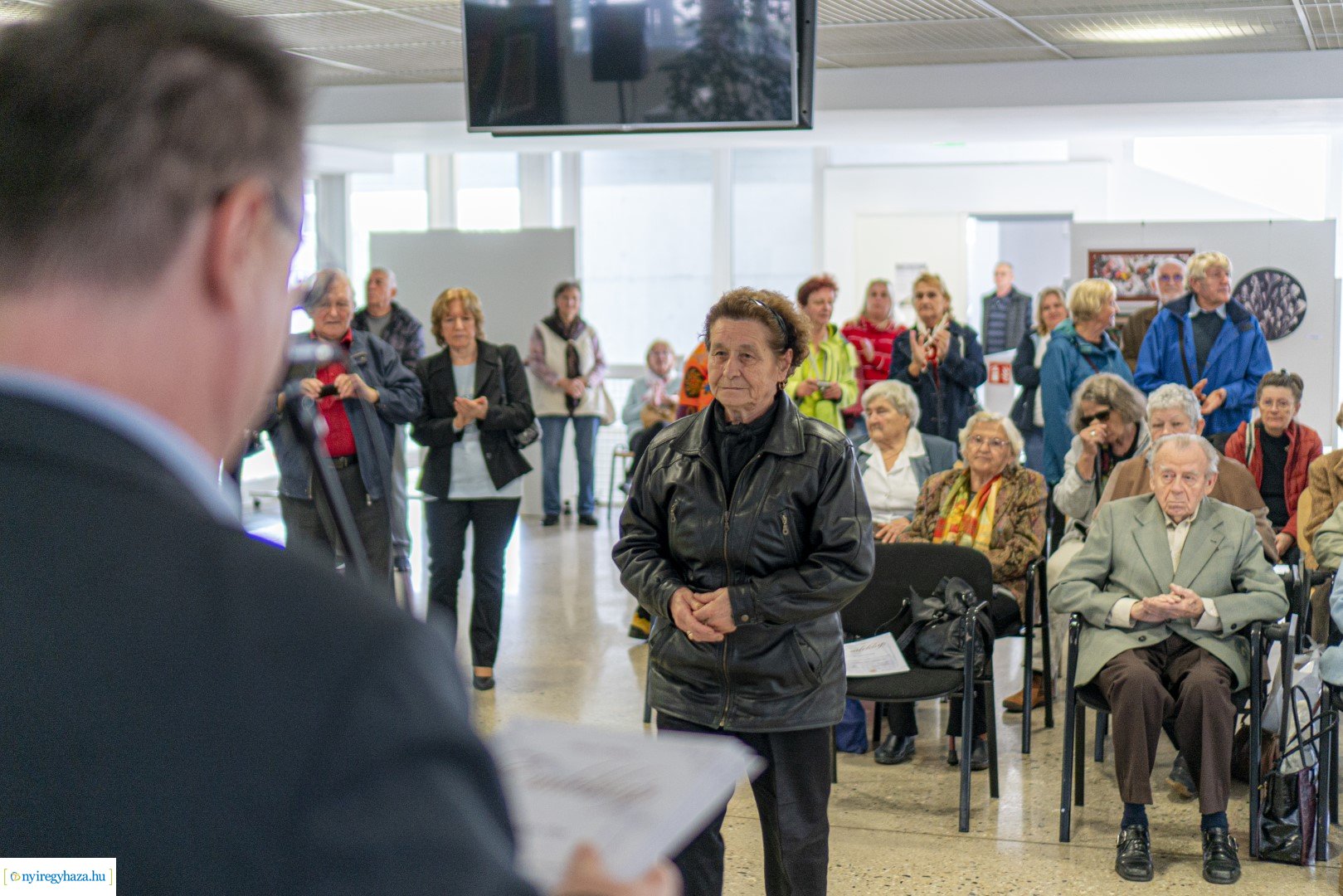 "Alkotó idősek" kiállítás megnyitó a VMKK-ban