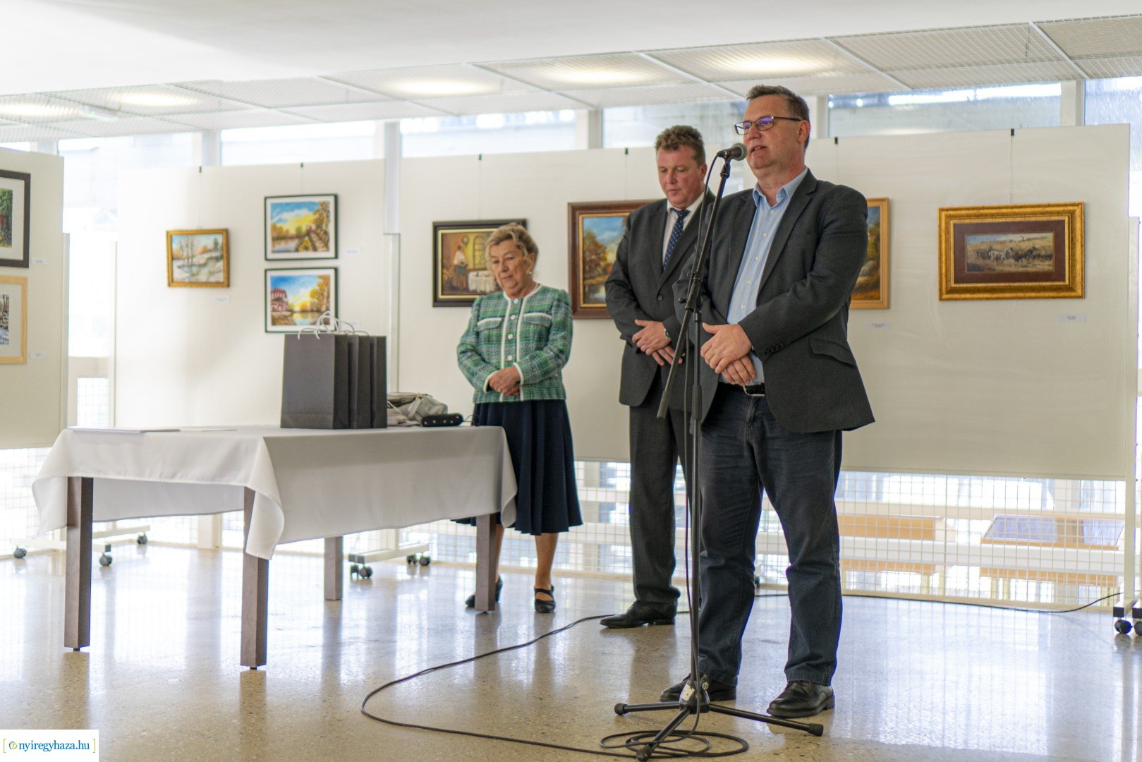 "Alkotó idősek" kiállítás megnyitó a VMKK-ban