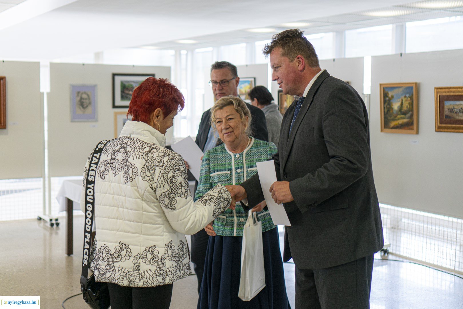 "Alkotó idősek" kiállítás megnyitó a VMKK-ban