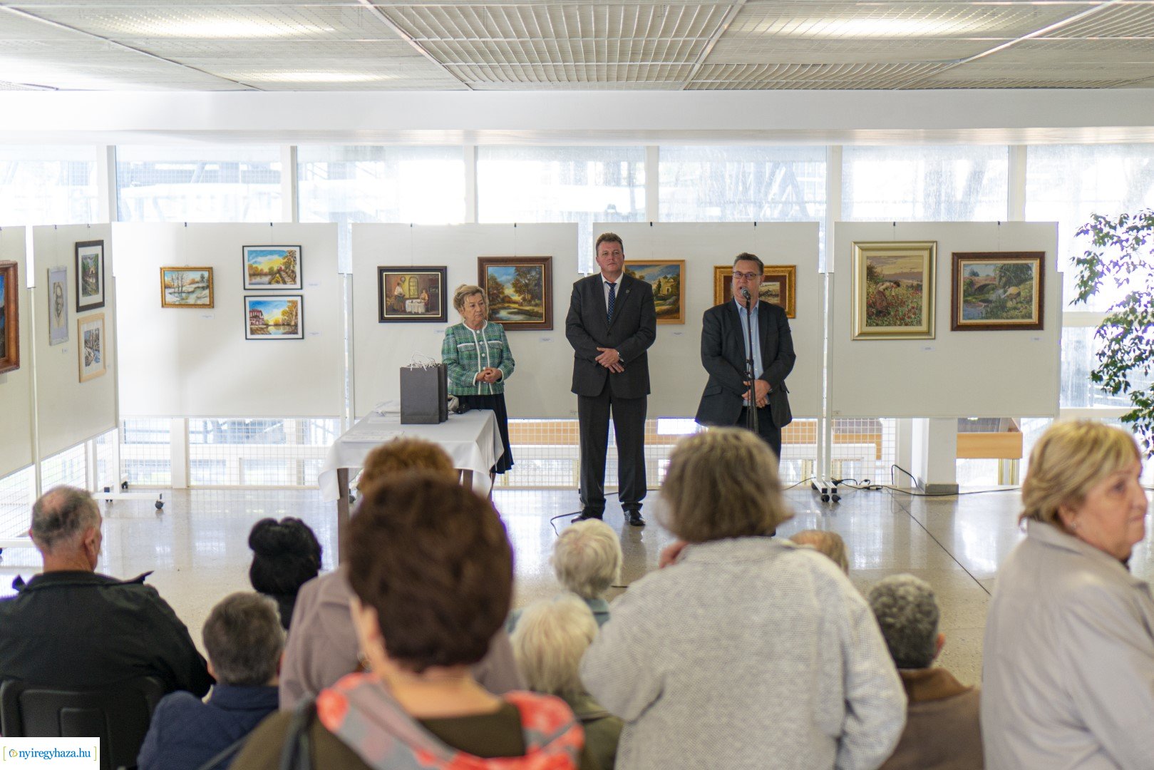 "Alkotó idősek" kiállítás megnyitó a VMKK-ban