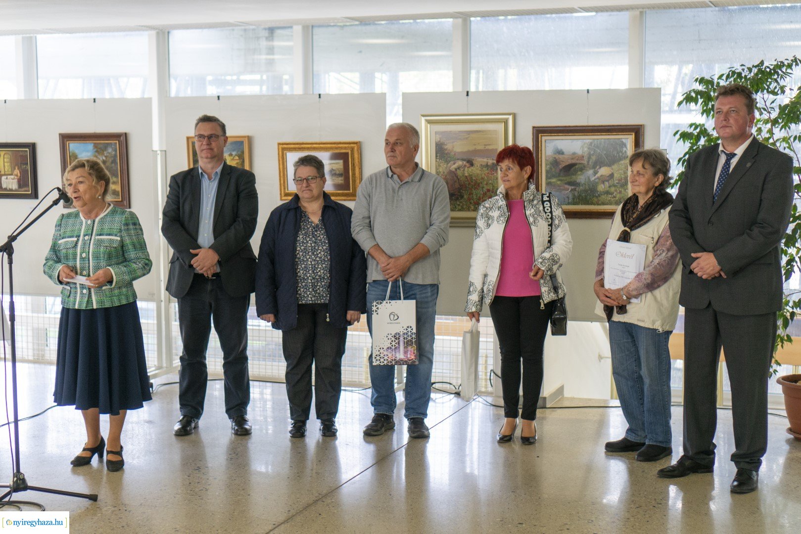 "Alkotó idősek" kiállítás megnyitó a VMKK-ban