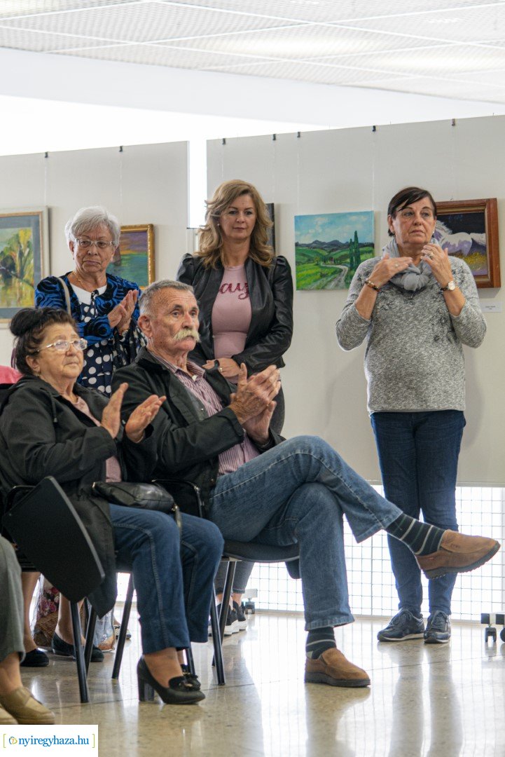 "Alkotó idősek" kiállítás megnyitó a VMKK-ban