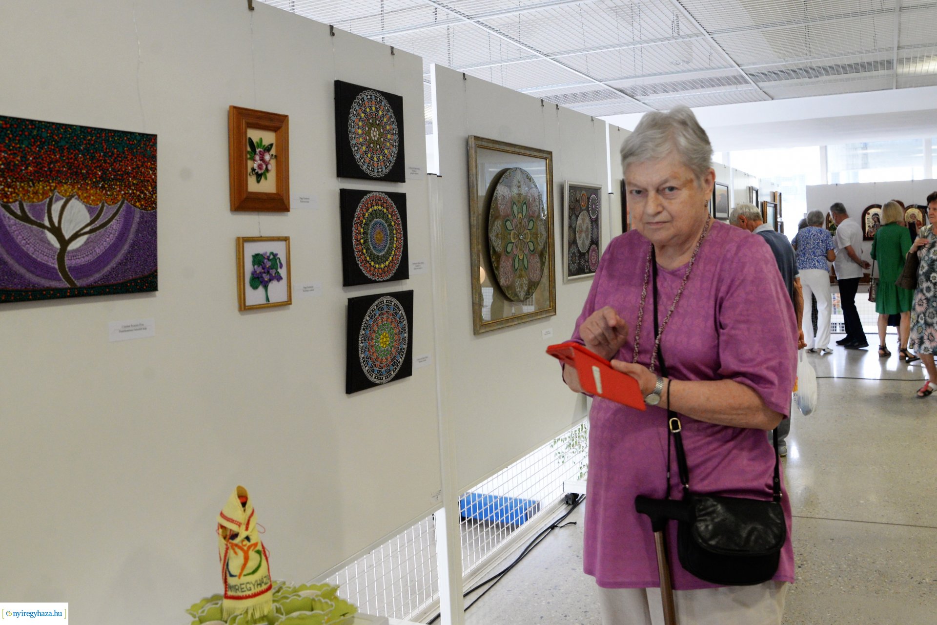 Alkotó Idősek  pályázat - kiállítás megnyitó