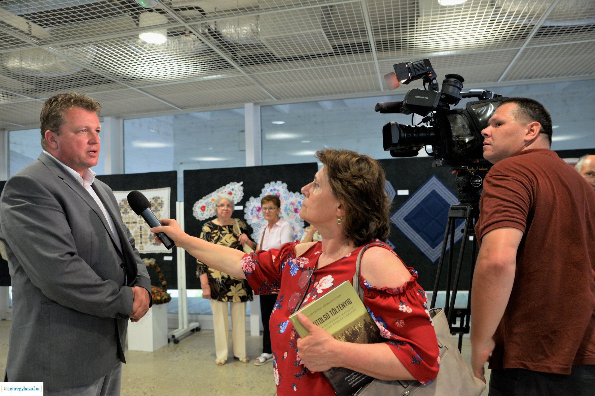 Alkotó Idősek  pályázat - kiállítás megnyitó