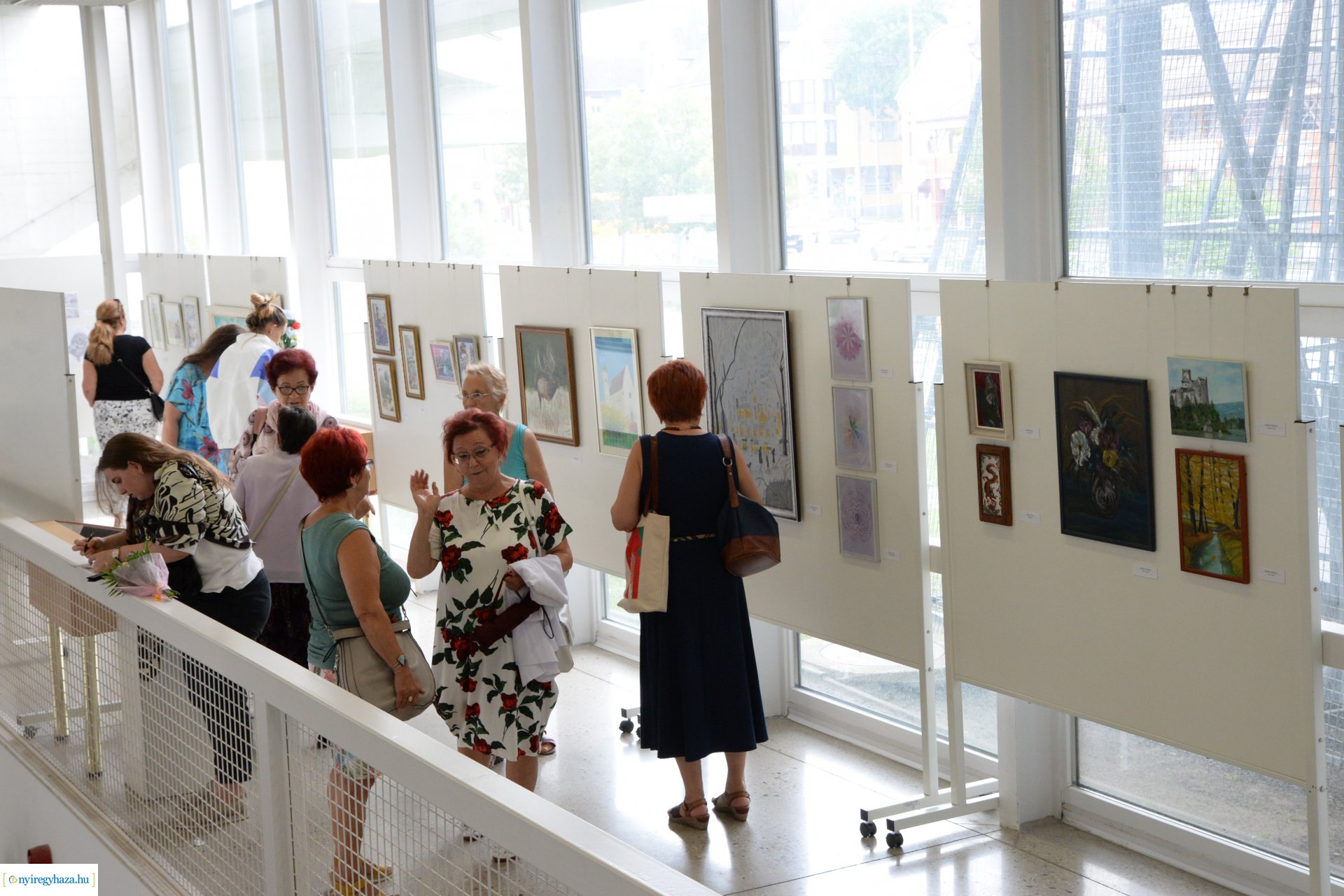 Alkotó Idősek  pályázat - kiállítás megnyitó
