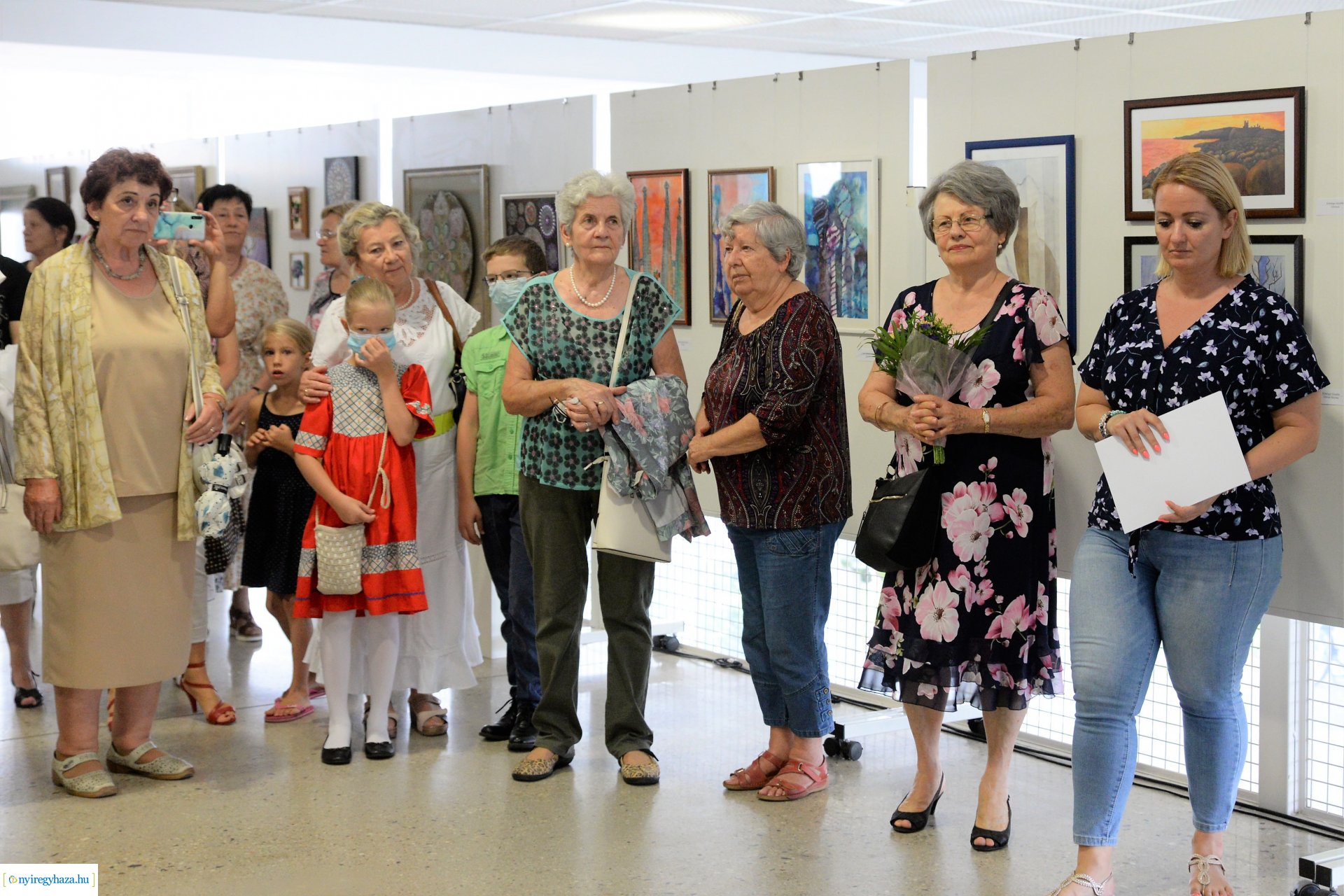 Alkotó Idősek  pályázat - kiállítás megnyitó