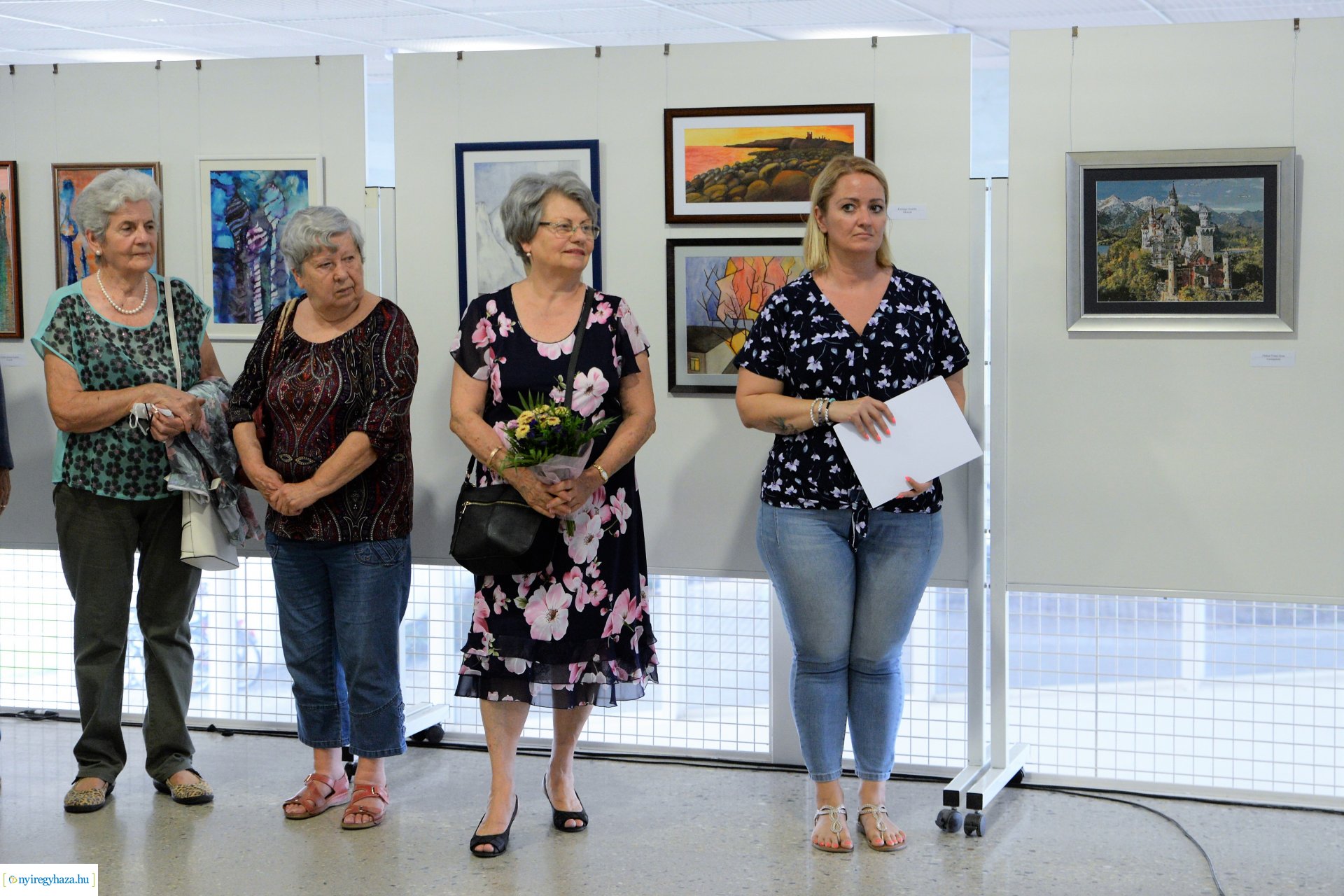 Alkotó Idősek  pályázat - kiállítás megnyitó
