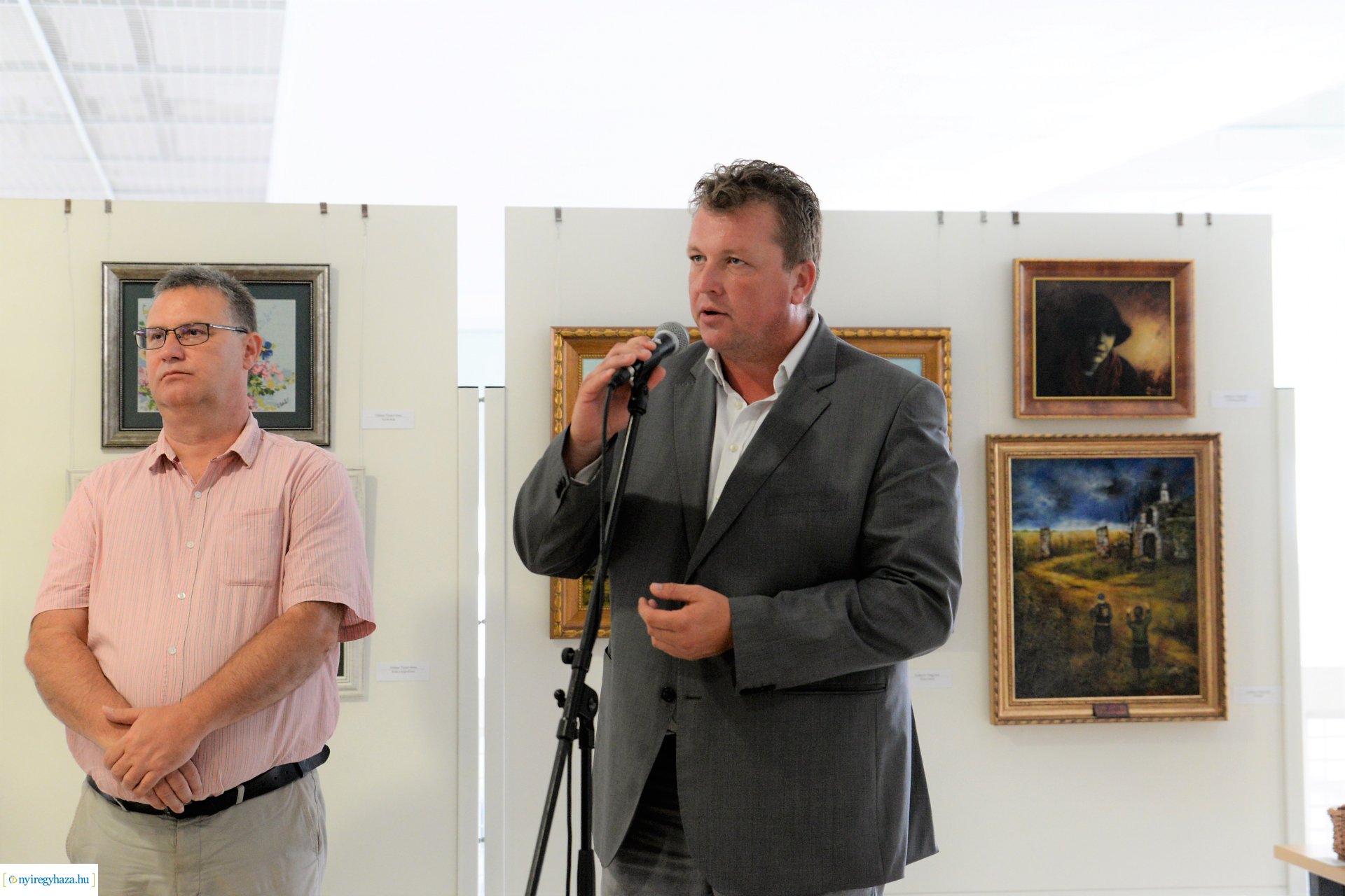 Alkotó Idősek  pályázat - kiállítás megnyitó