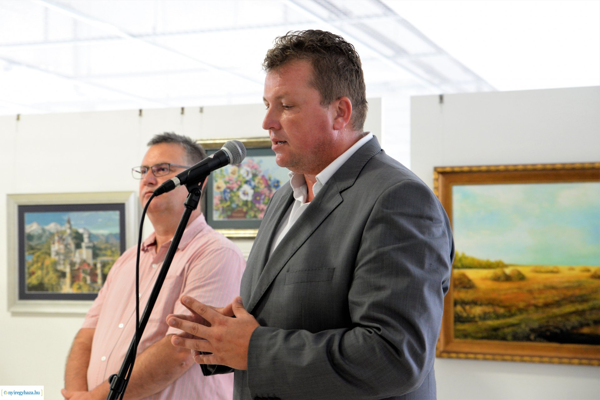 Alkotó Idősek  pályázat - kiállítás megnyitó