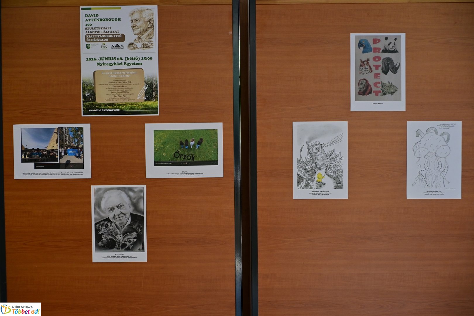 Alkotói pályázat kiállítása és díjátadója az egyetemen