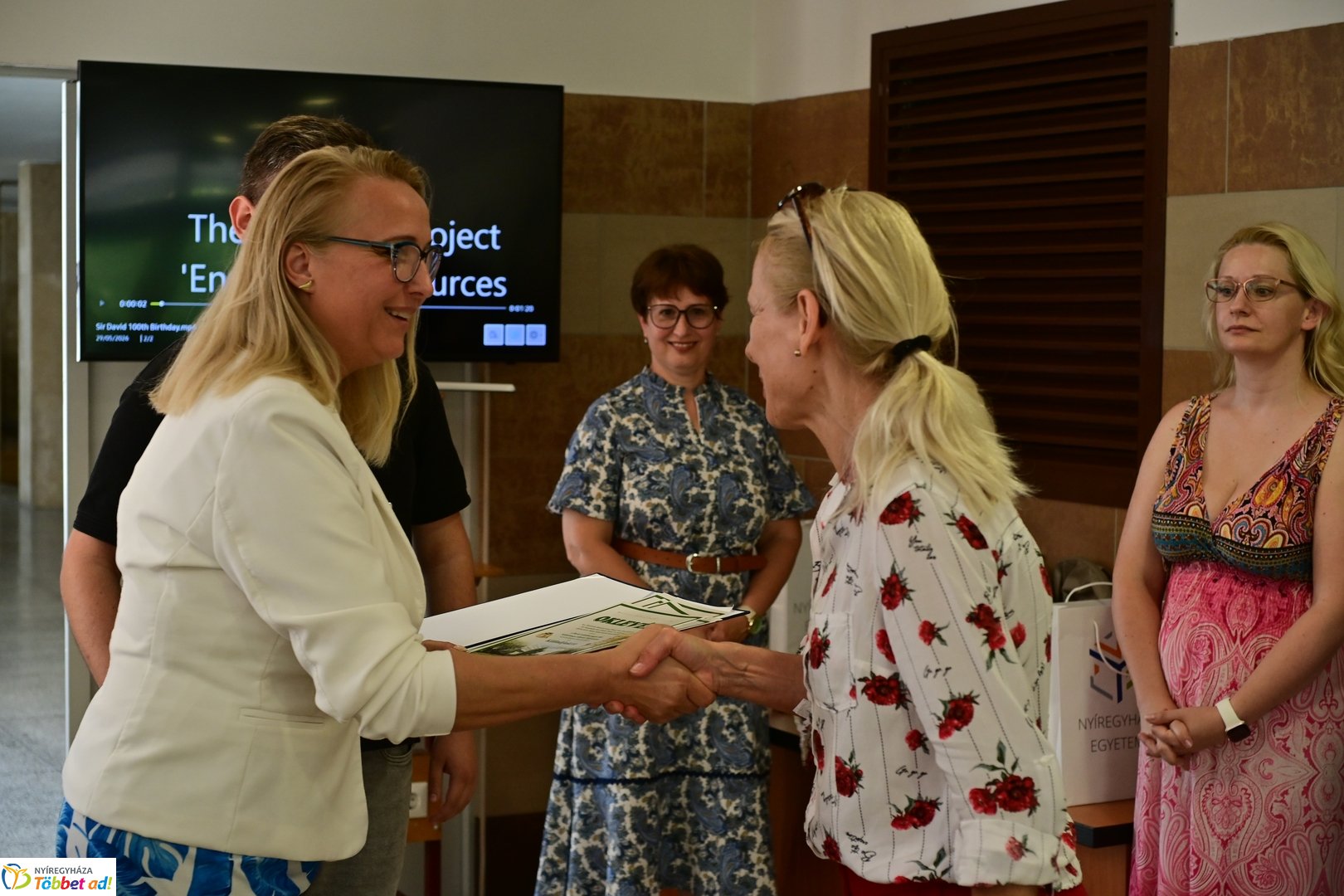 Alkotói pályázat kiállítása és díjátadója az egyetemen