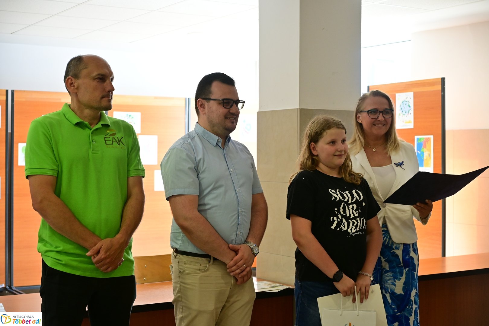 Alkotói pályázat kiállítása és díjátadója az egyetemen