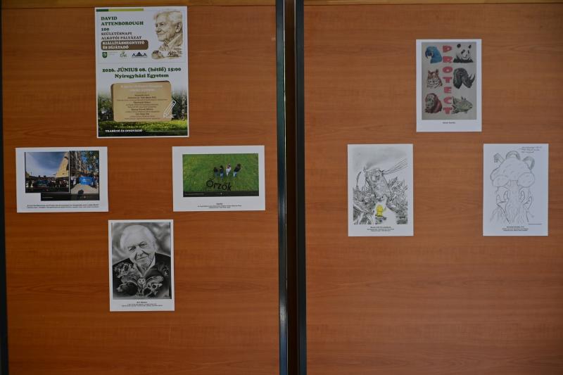 Alkotói pályázat kiállítása és díjátadója az egyetemen