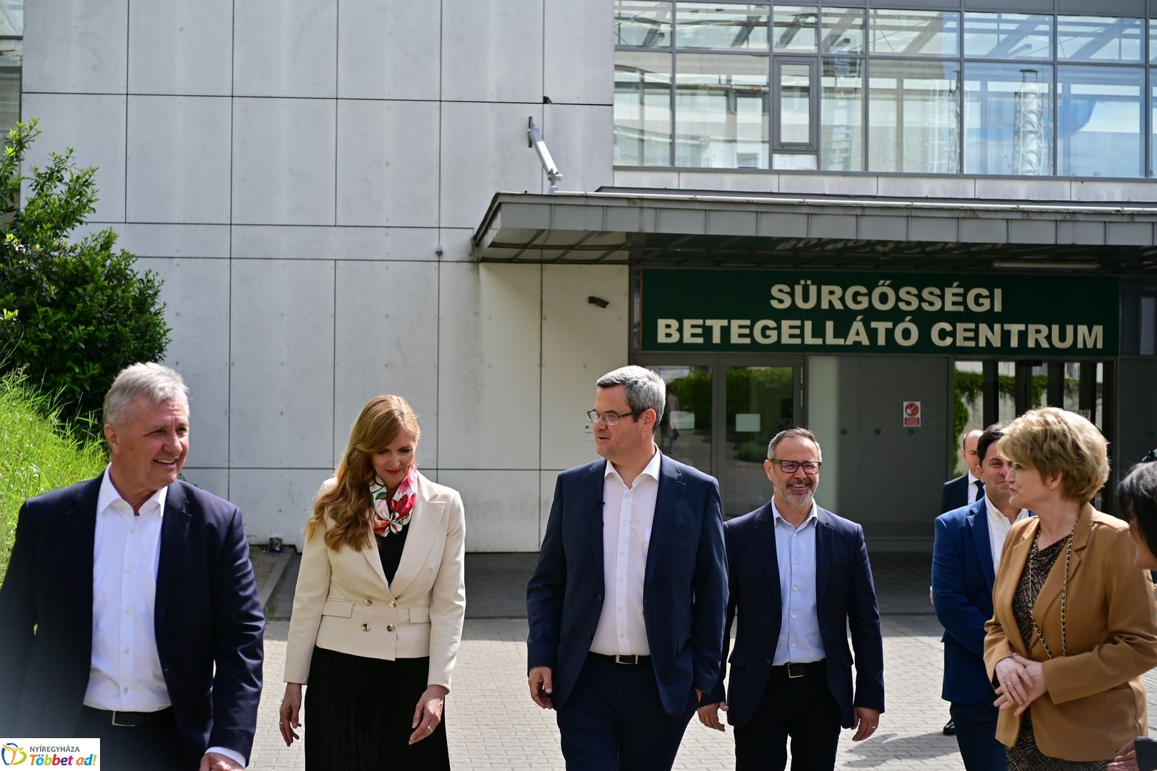 Államtitkári látogatás a Jósa András kórházban 2025 májusában