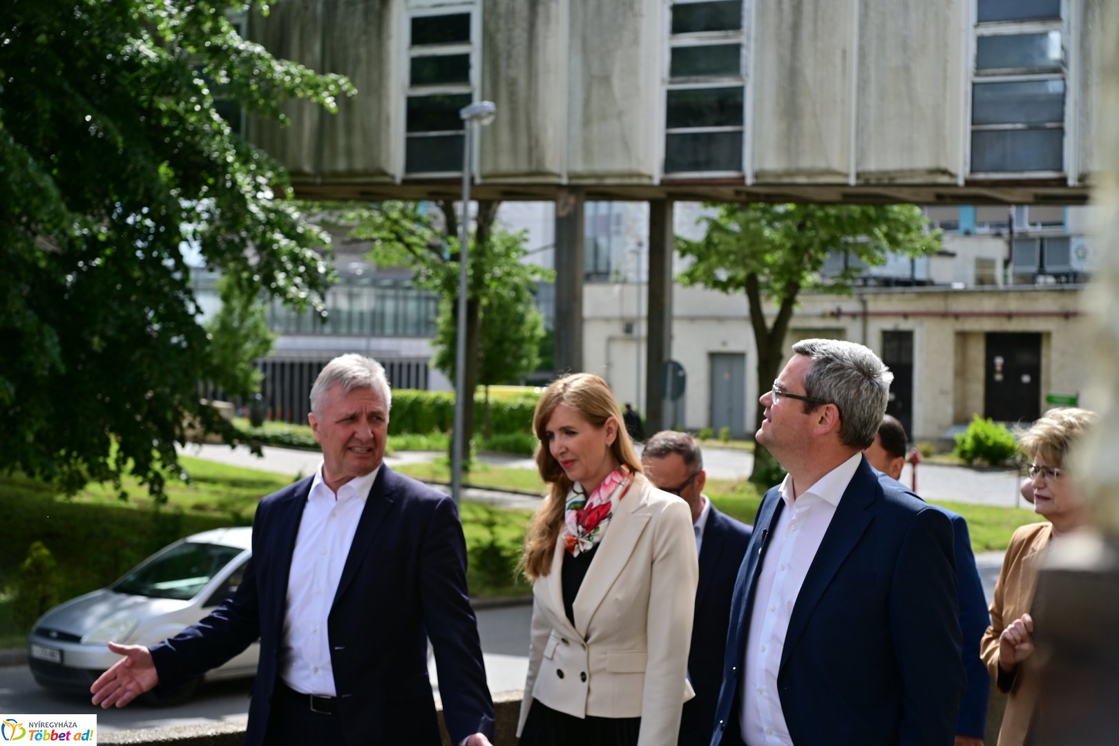 Államtitkári látogatás a Jósa András kórházban 2025 májusában