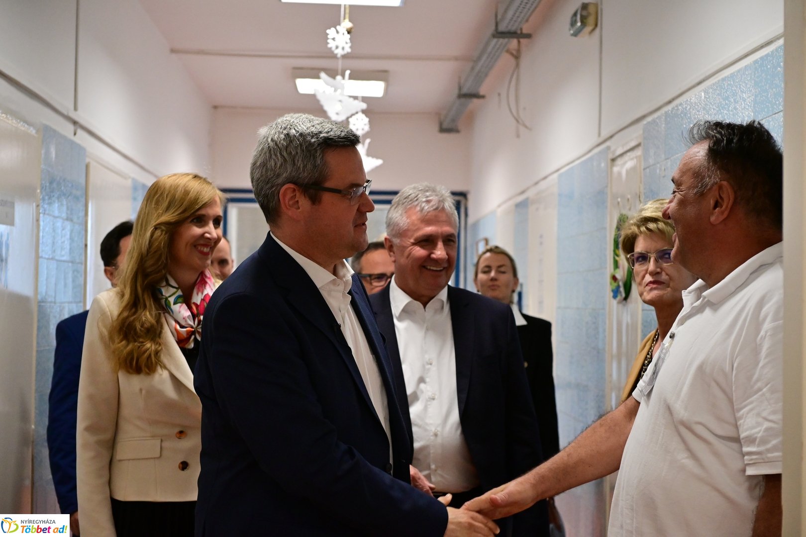 Államtitkári látogatás a Jósa András kórházban 2025 májusában