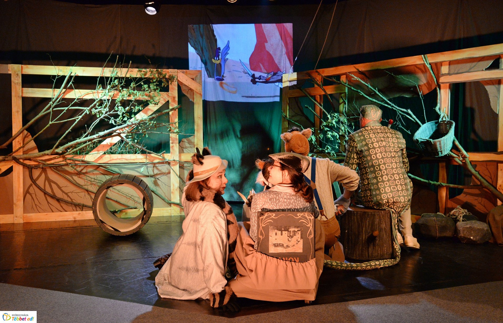 Állati színjáték - bemutató a MŰvész Stúdióban