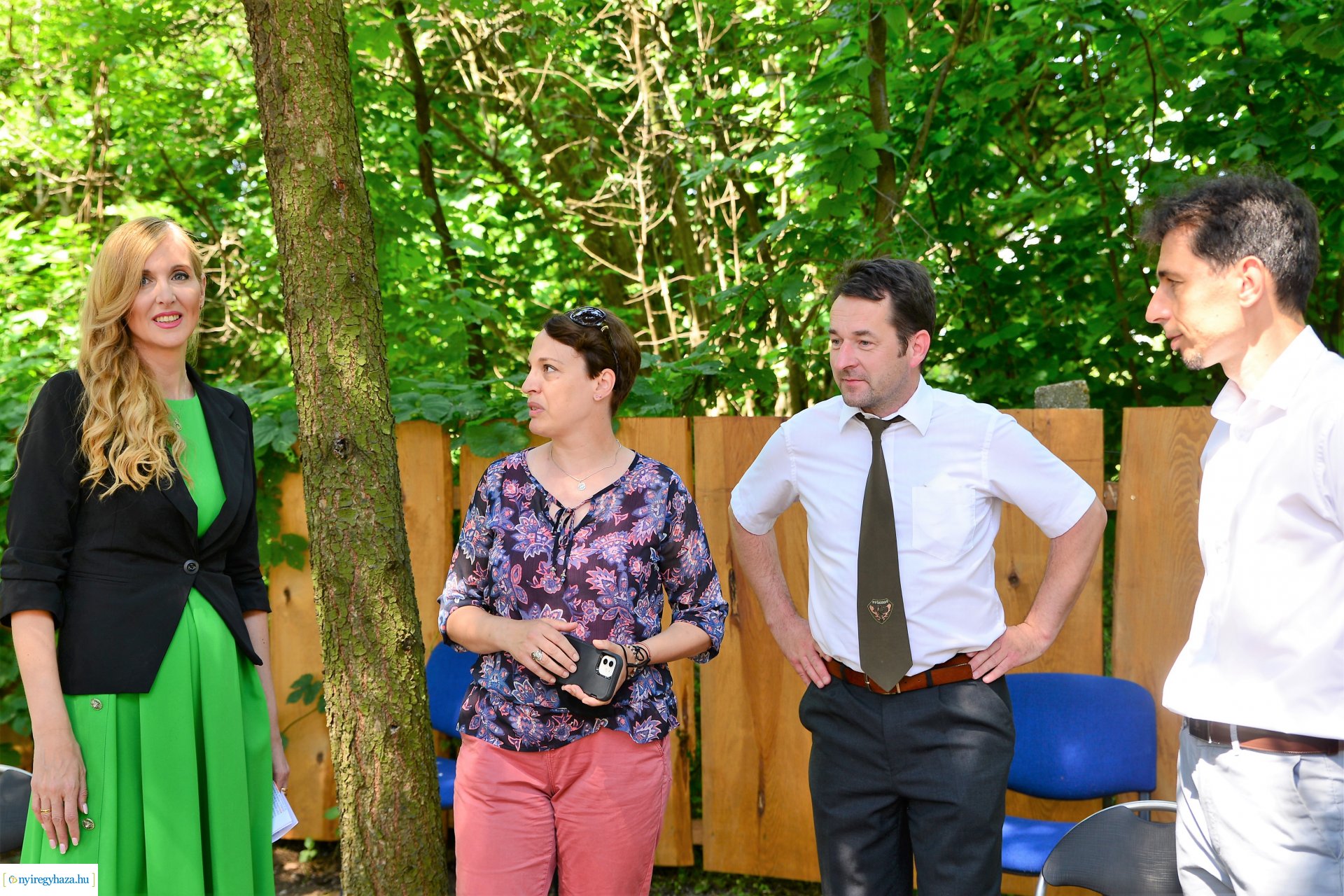 Állatsimogató és biokert átadás Sóstóhegyen