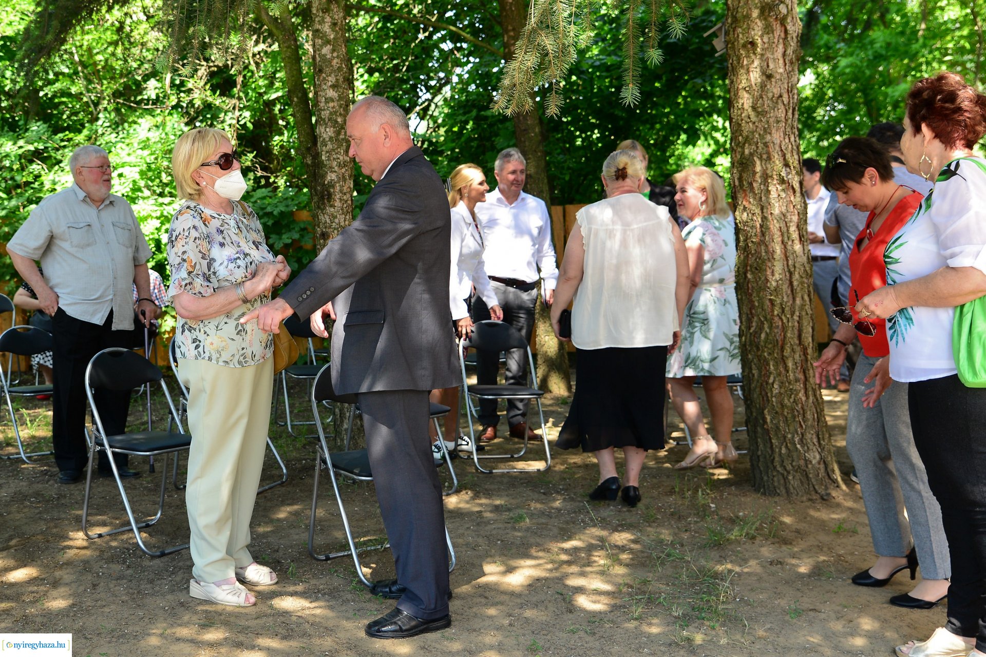 Állatsimogató és biokert átadás Sóstóhegyen