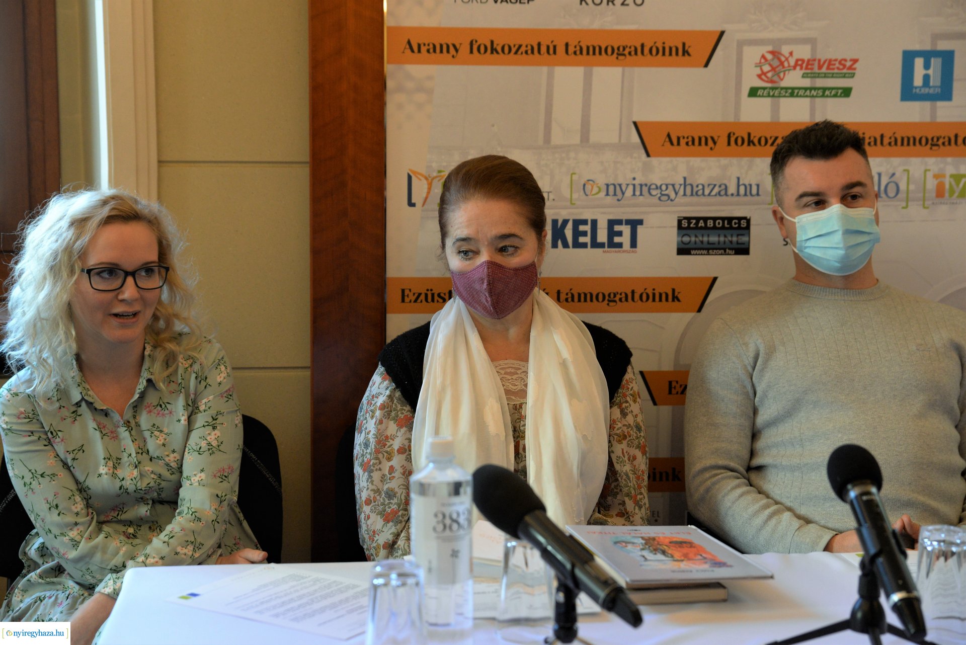 Alszanak a halak? - sajtótájékoztató a Móricz Zsigmond Színházban